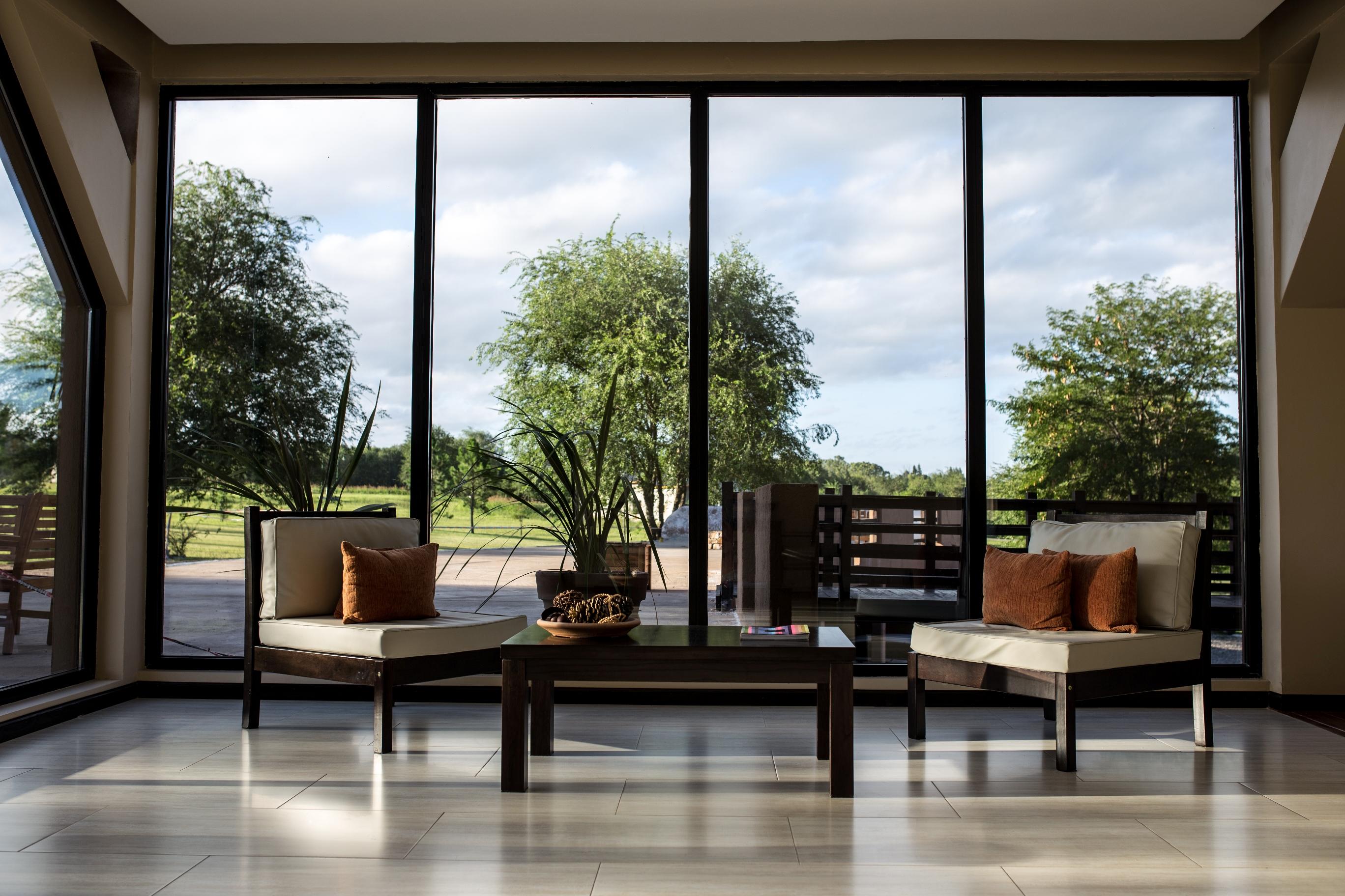 Vista Lobby Ayres del Champaqui Suites Golf & Spa