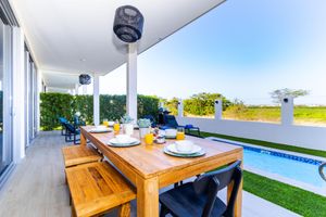 Alquiler Vacacional - Villa2 - Chic Villa Escape Across from Eagle Beach