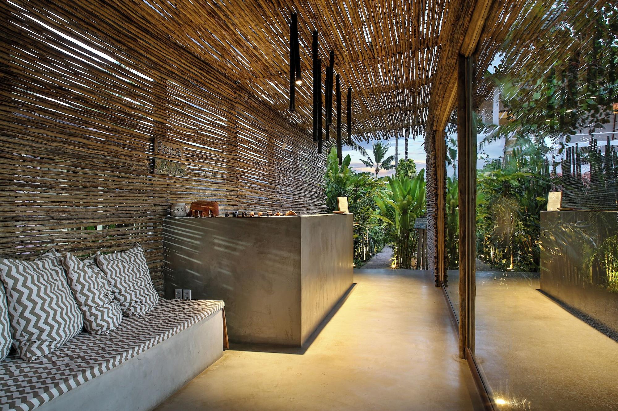 Vista Lobby Pousada Seis e Meia
