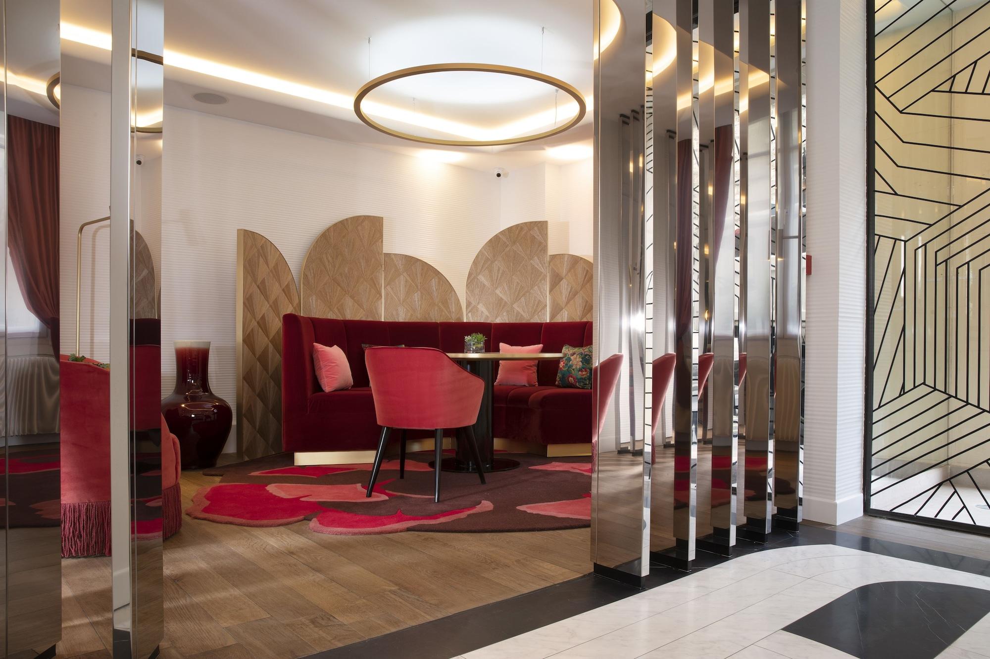 Vista Lobby Hotel Victor Hugo Paris Kléber
