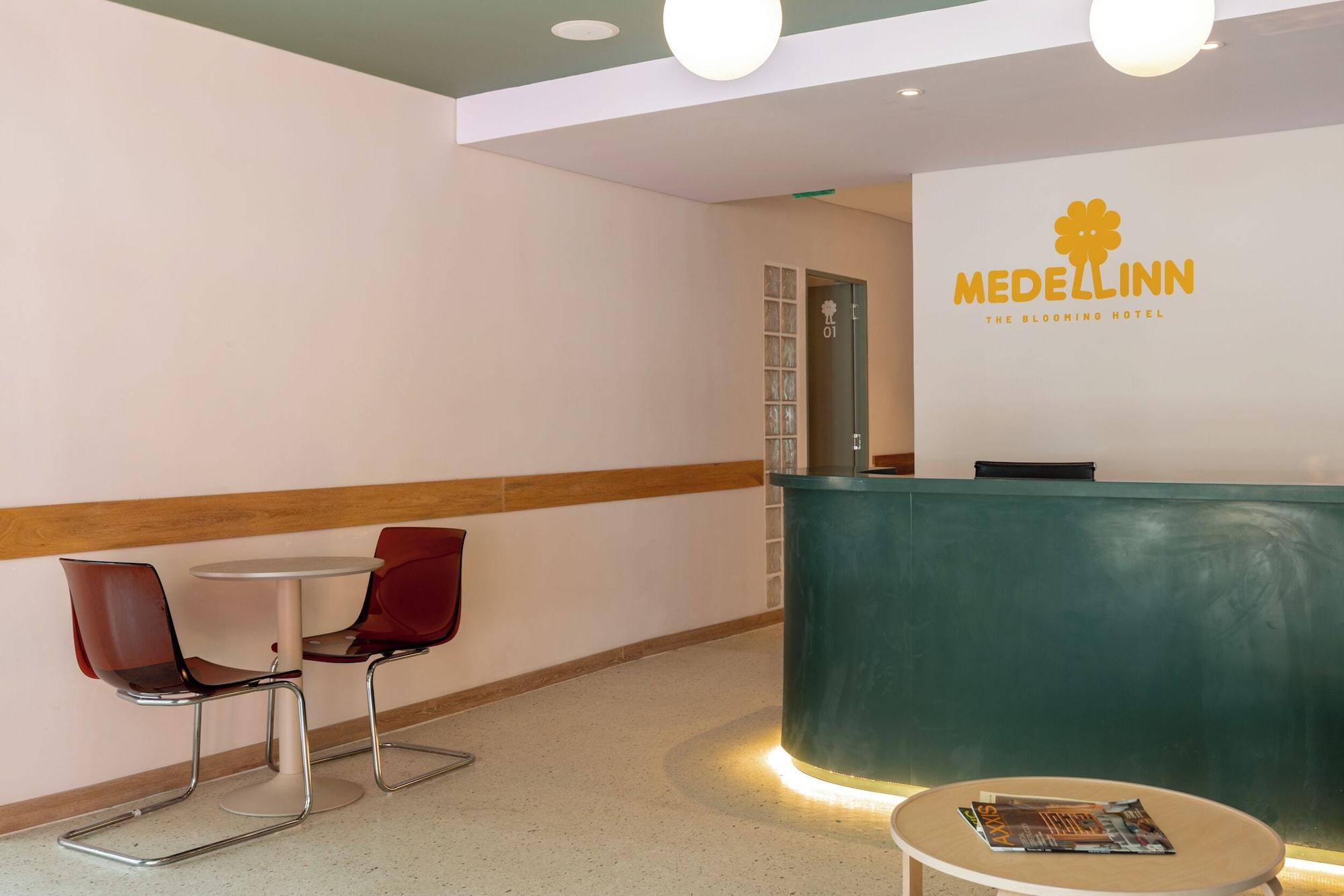 Vista Lobby Medellinn The Blooming Hotel