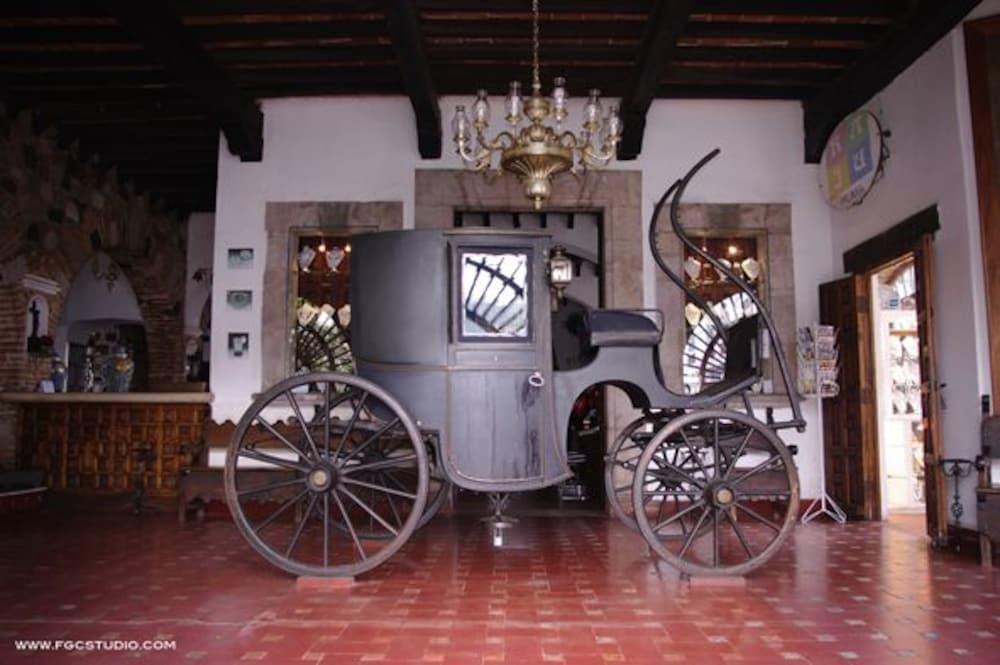 Vista Lobby Hotel-Museo Posada de la Misón