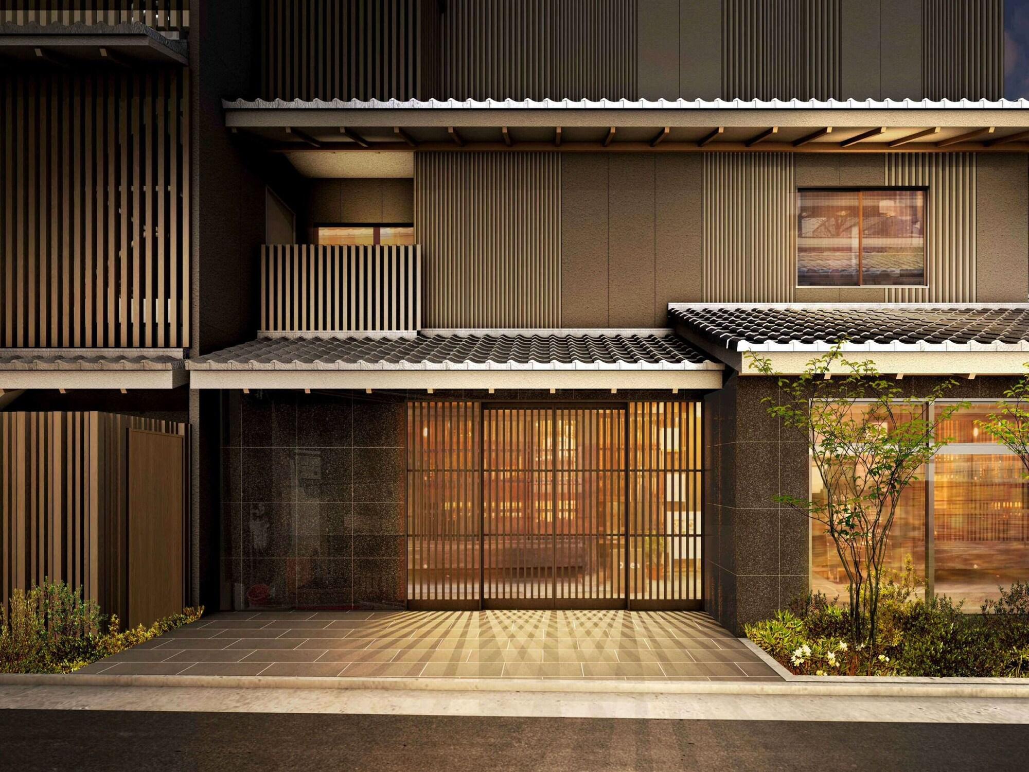 Vista da fachada Hotel Wing International Premium Kyoto Sanjo
