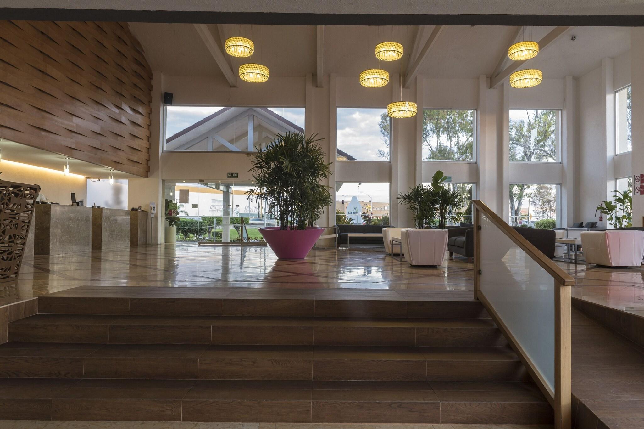Vista Lobby Hotel Las Trojes