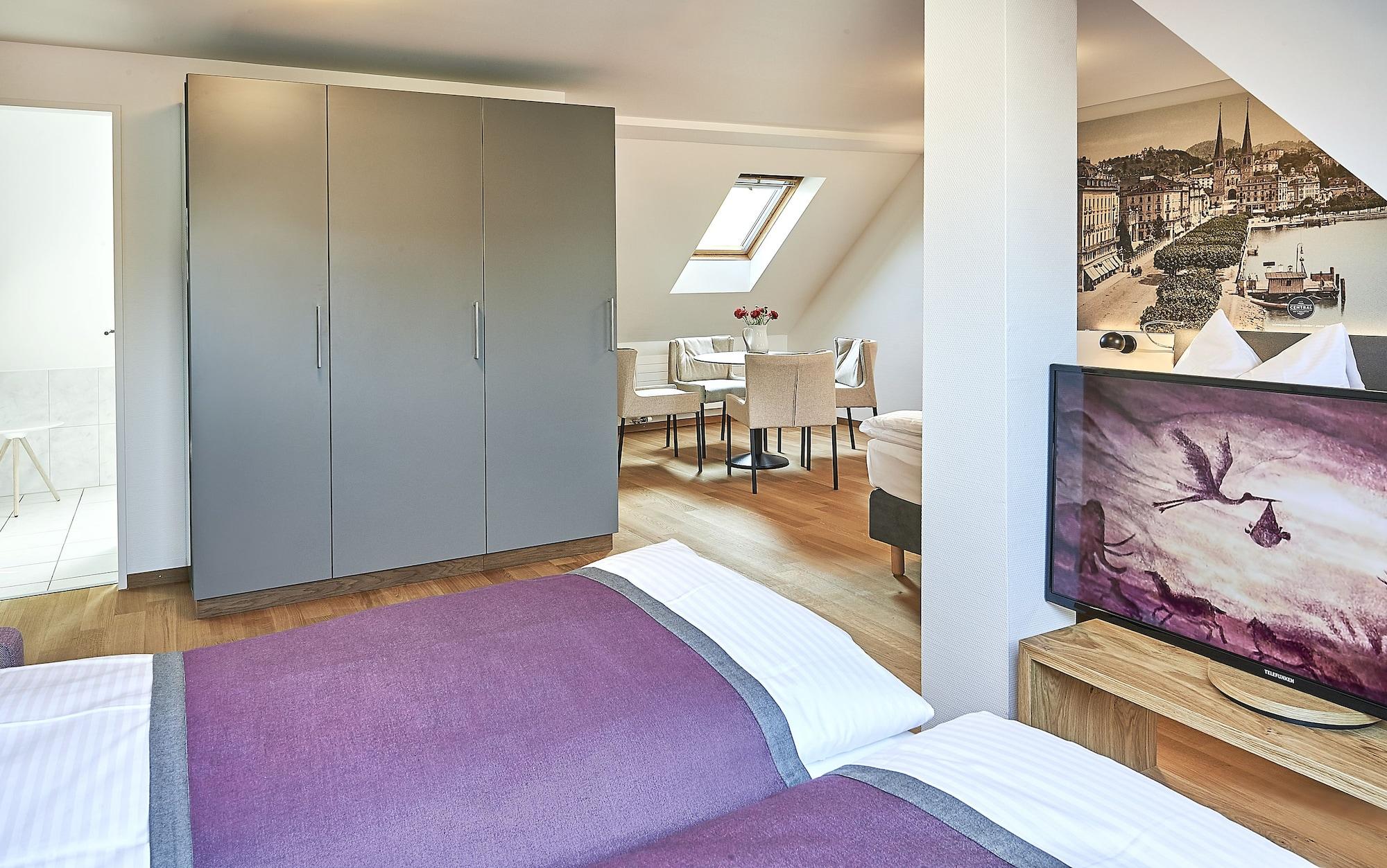 Set de Habitación Hotel Central Luzern