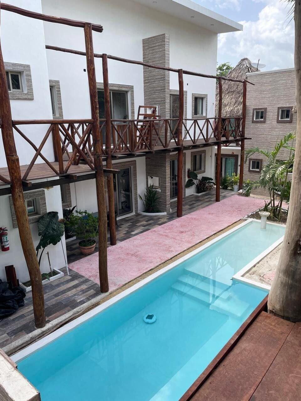 Vista Piscina Hotel Pancho Villas