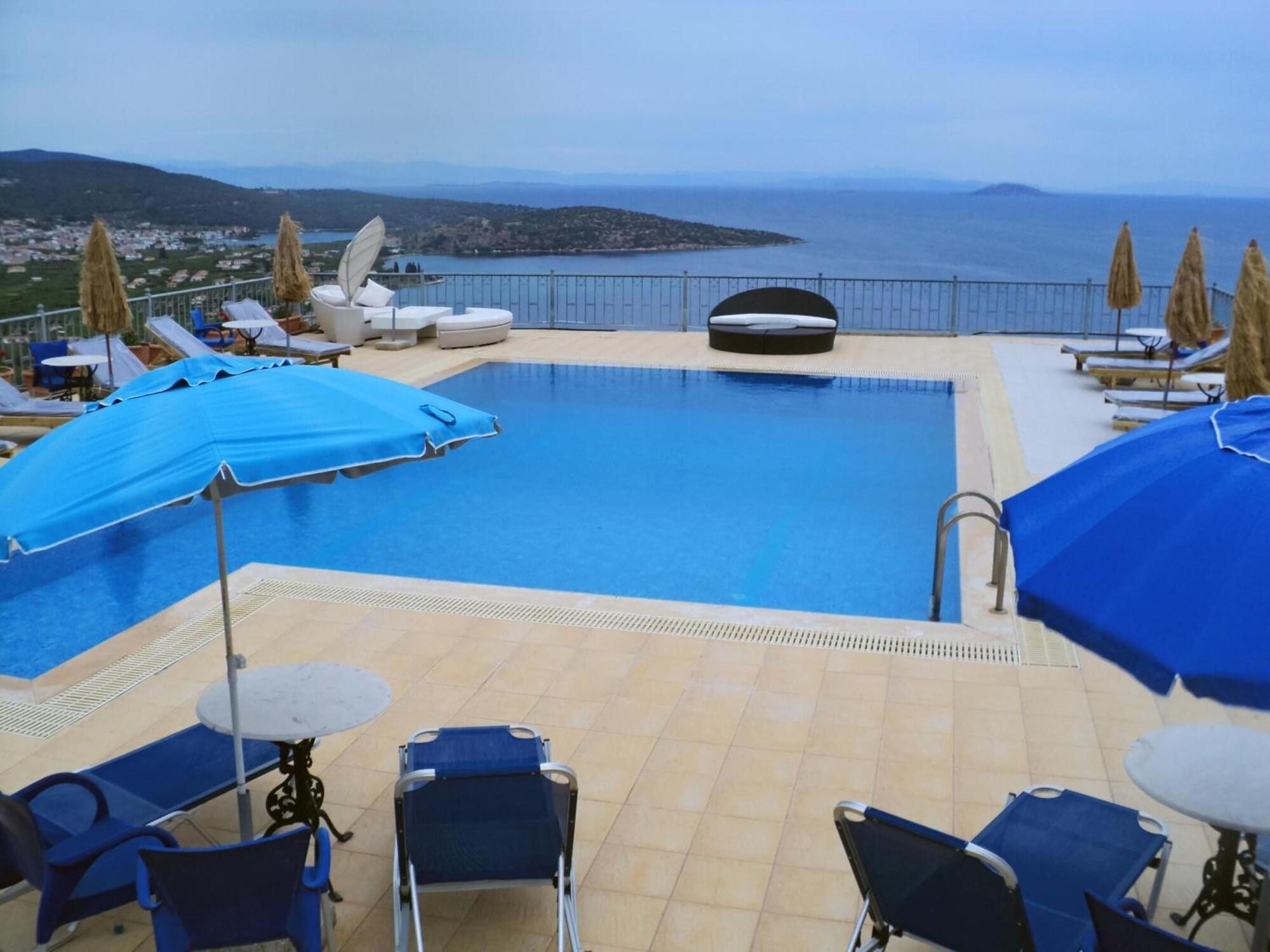 Vista Piscina Epidavros Seascape