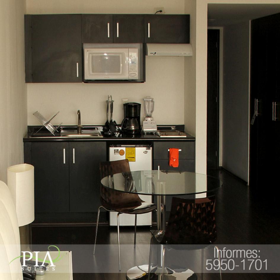 Equipamiento de Habitación Pia Suites