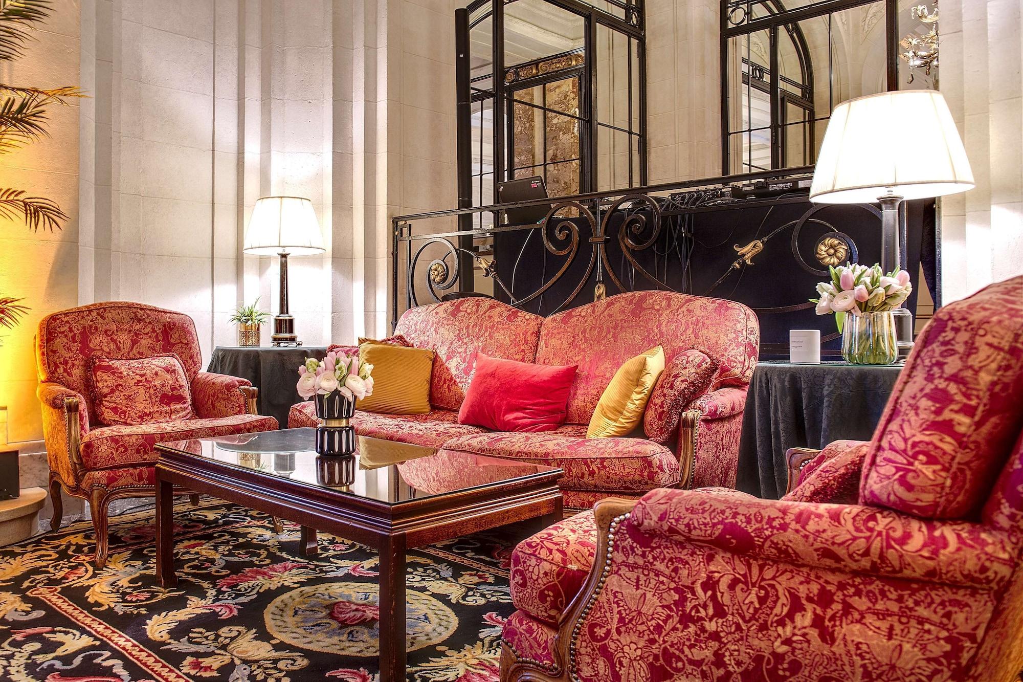 Vista Lobby Hotel Le Plaza Brussels
