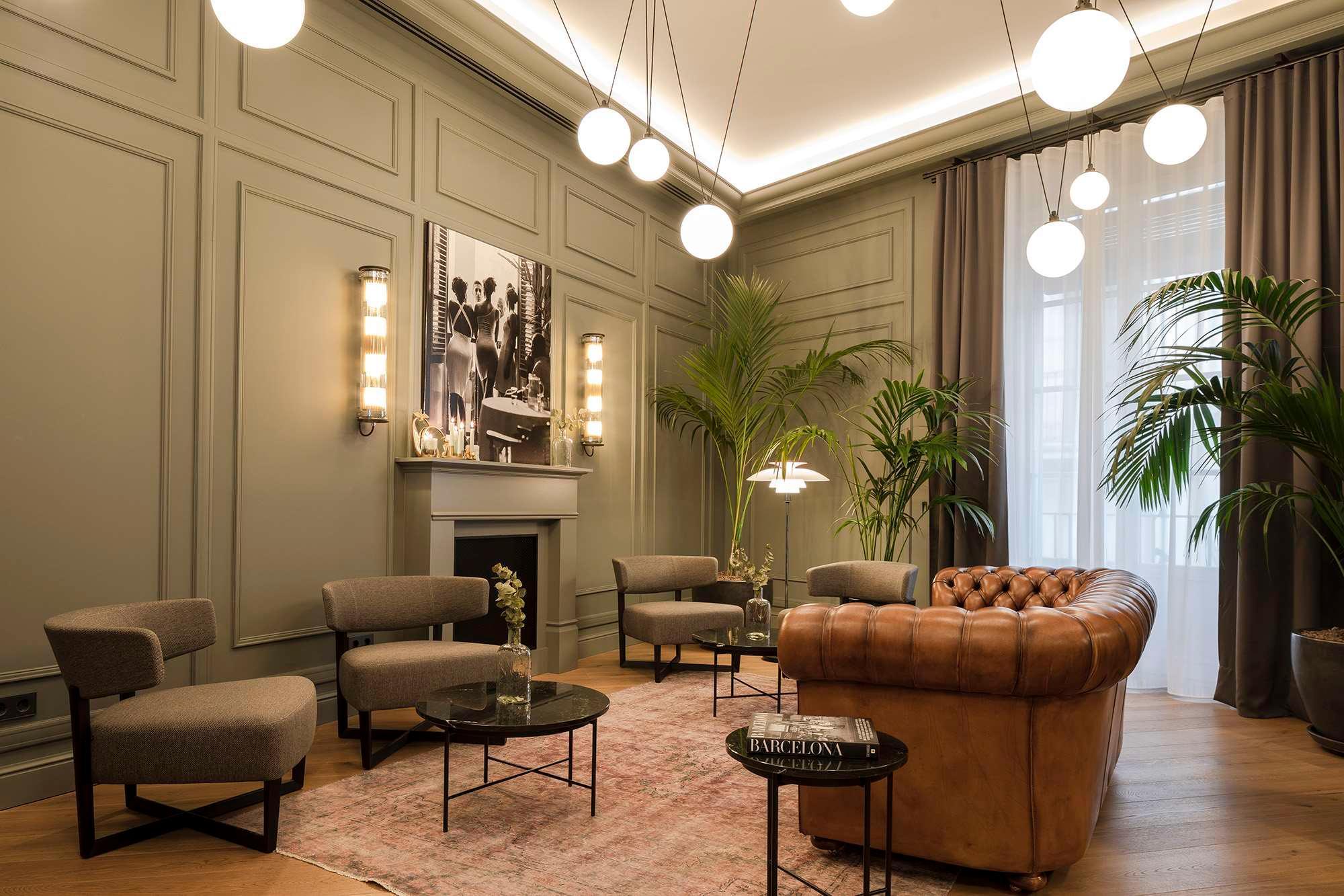 Vista Lobby Maldà Singular Hotel