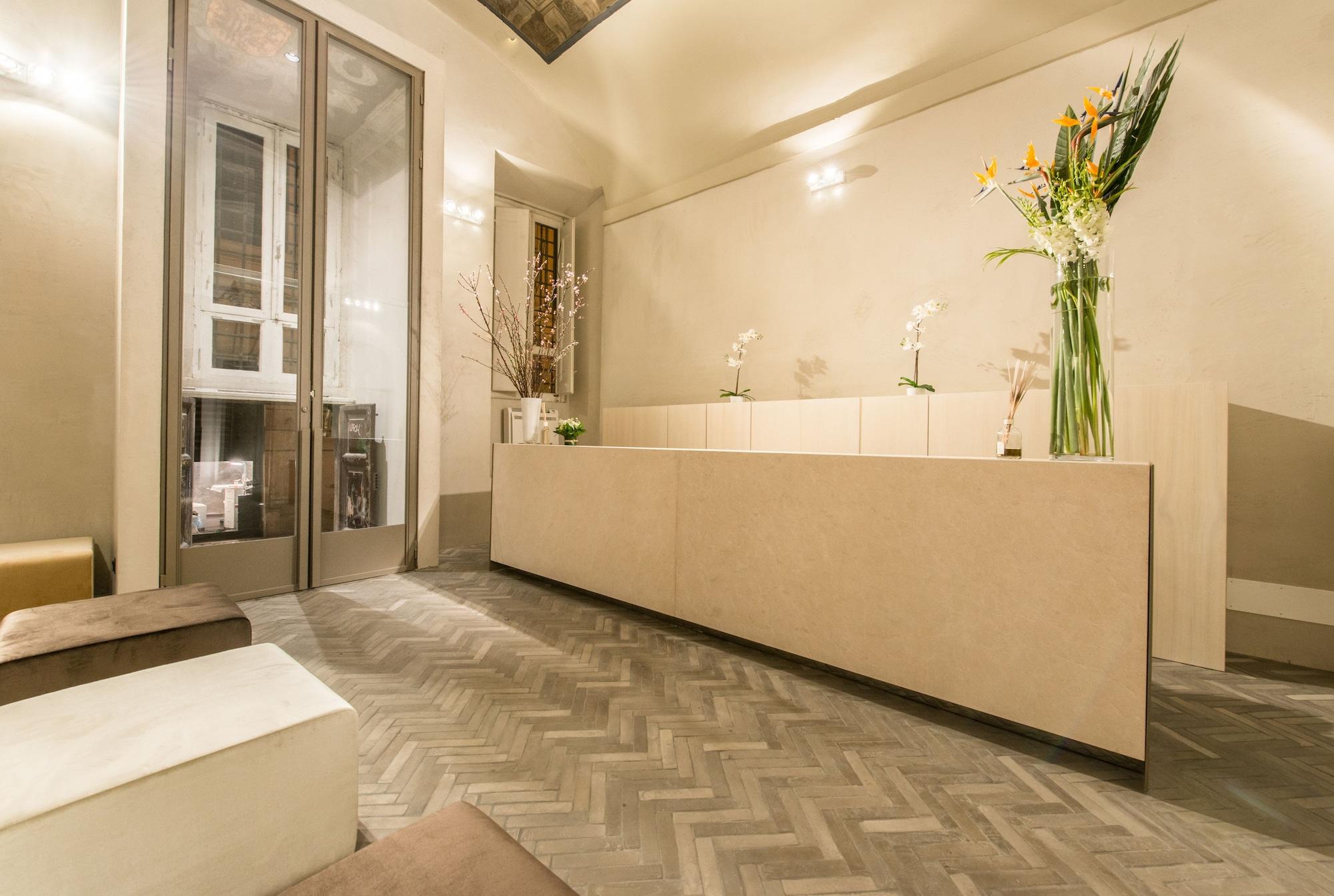Vista Lobby Hotel dei Barbieri