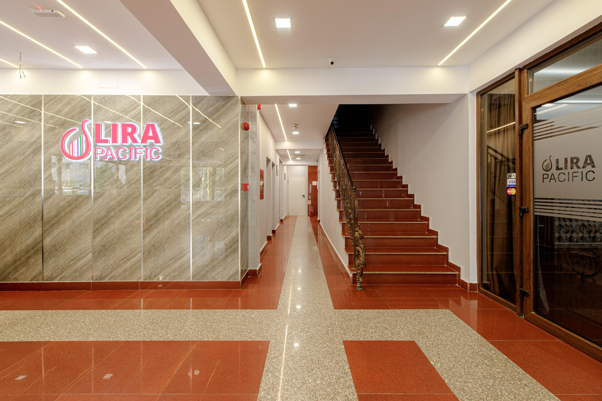 Vista Lobby Lira Pacific Aparthotel