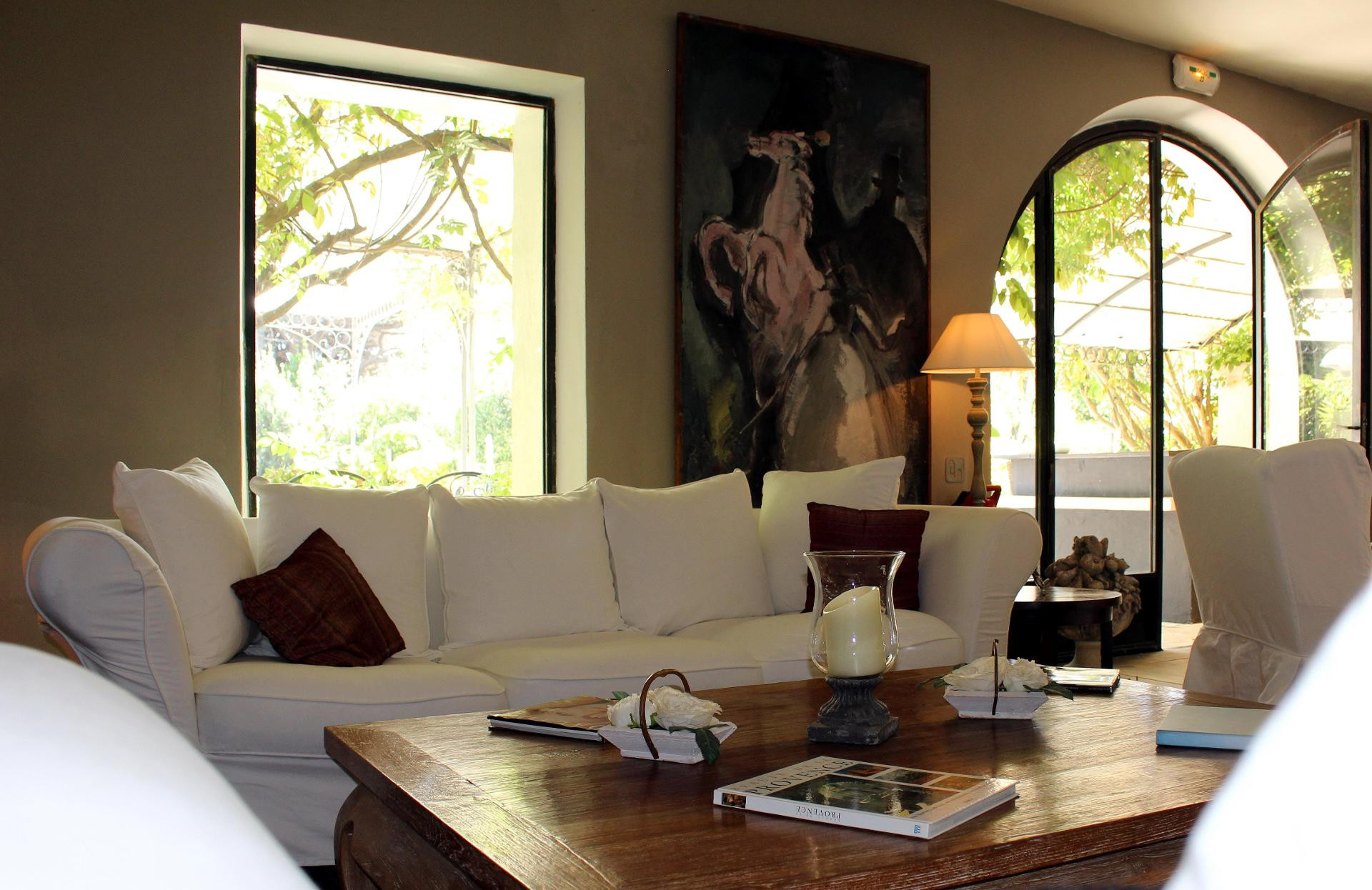 Vista Lobby Le Mas de Chastelas