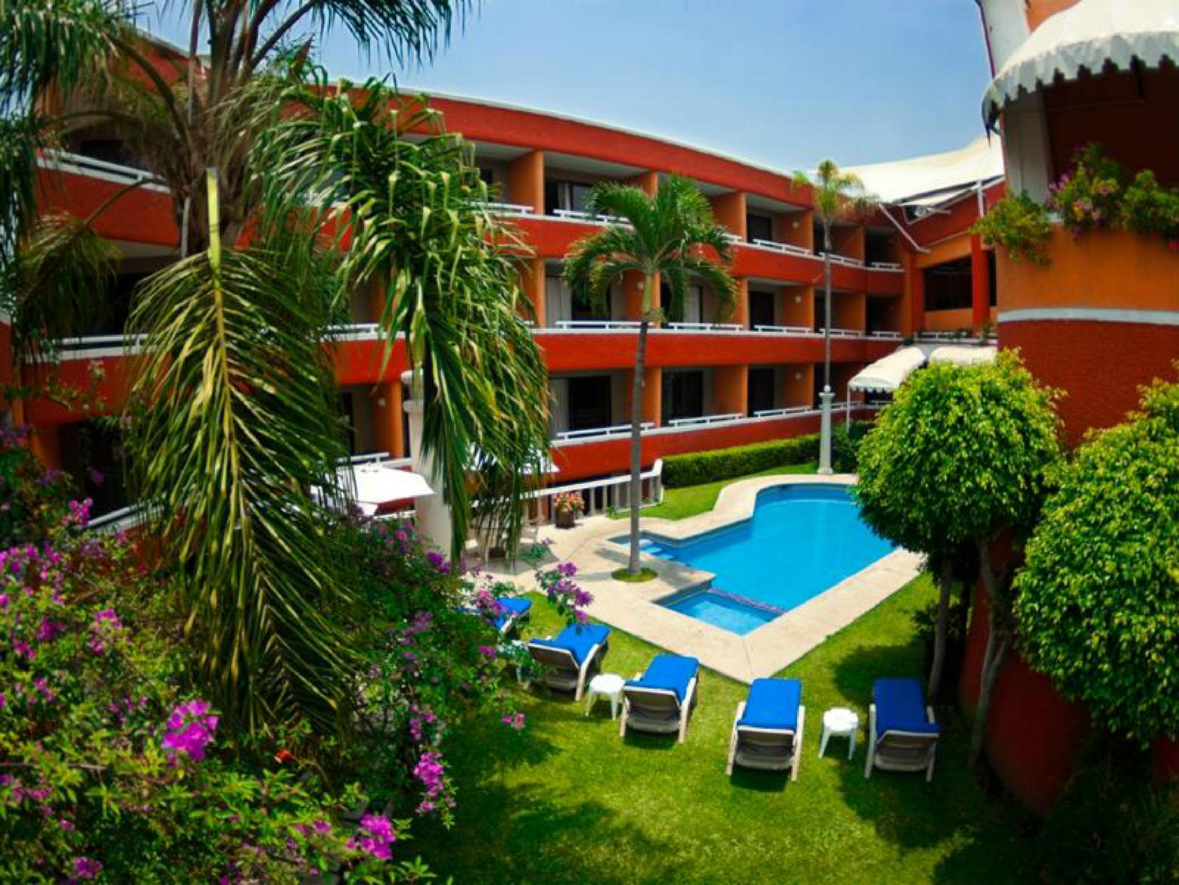 Vista Exterior Hotel Real del Sol Cuernavaca