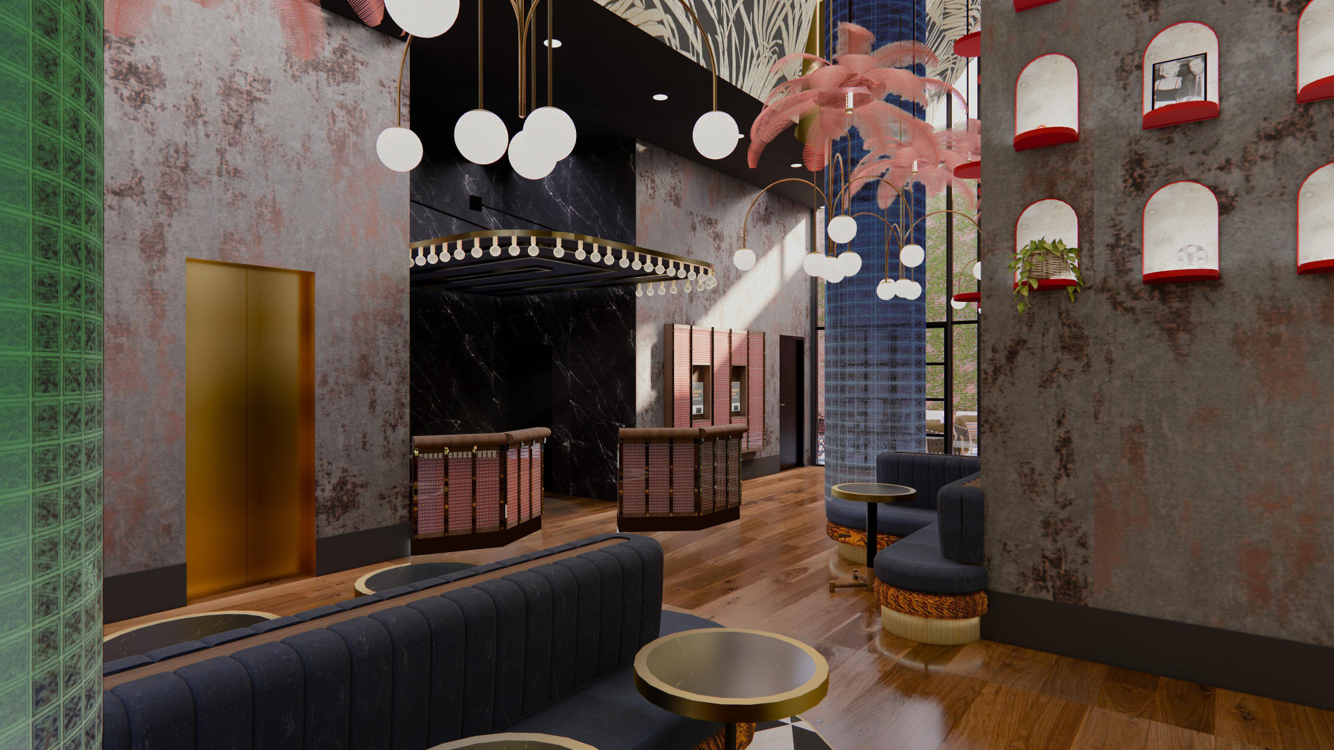 Vista Lobby voco Times Square - Broadway by IHG