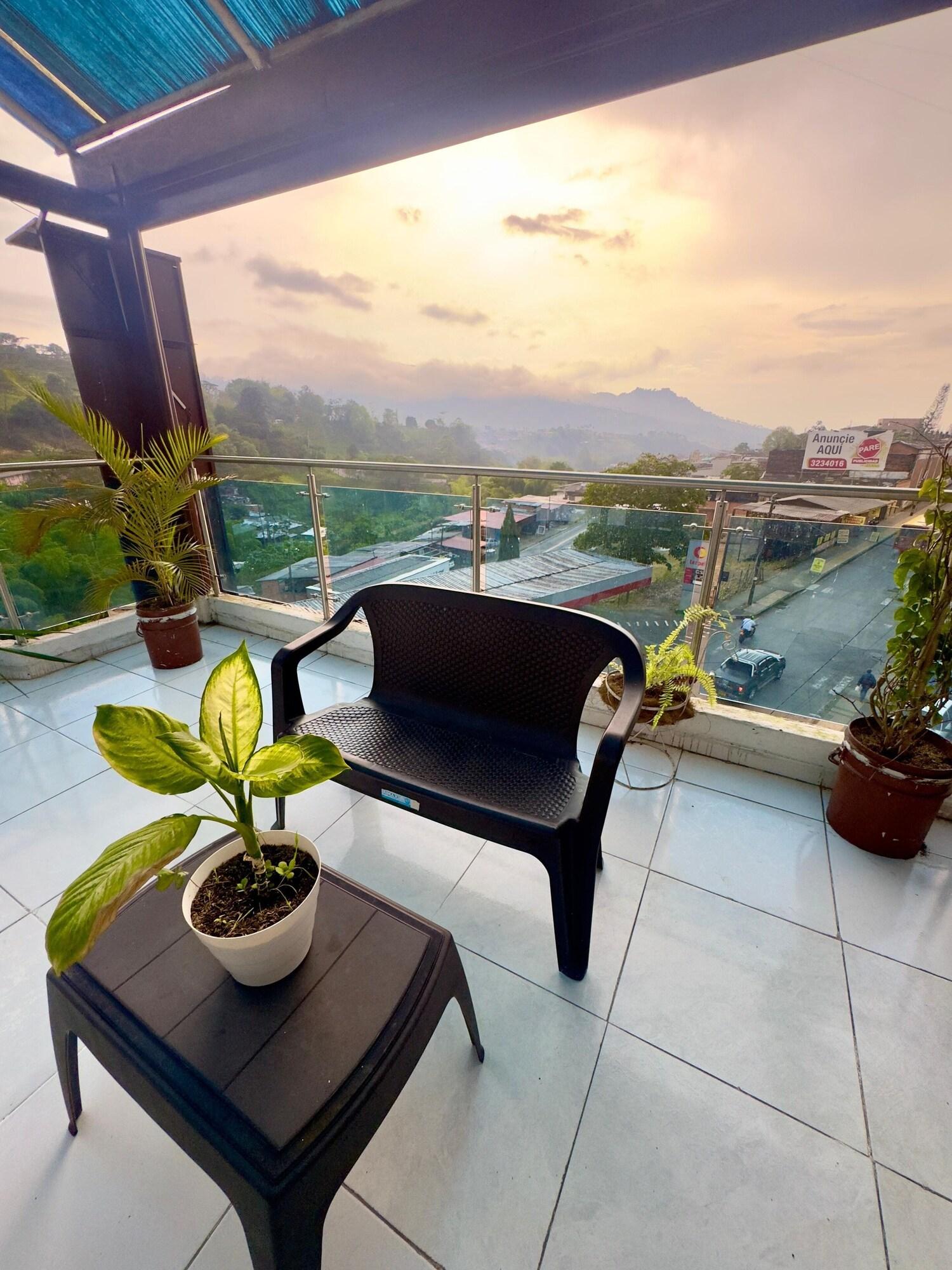 Vista Exterior Hotel Blue
