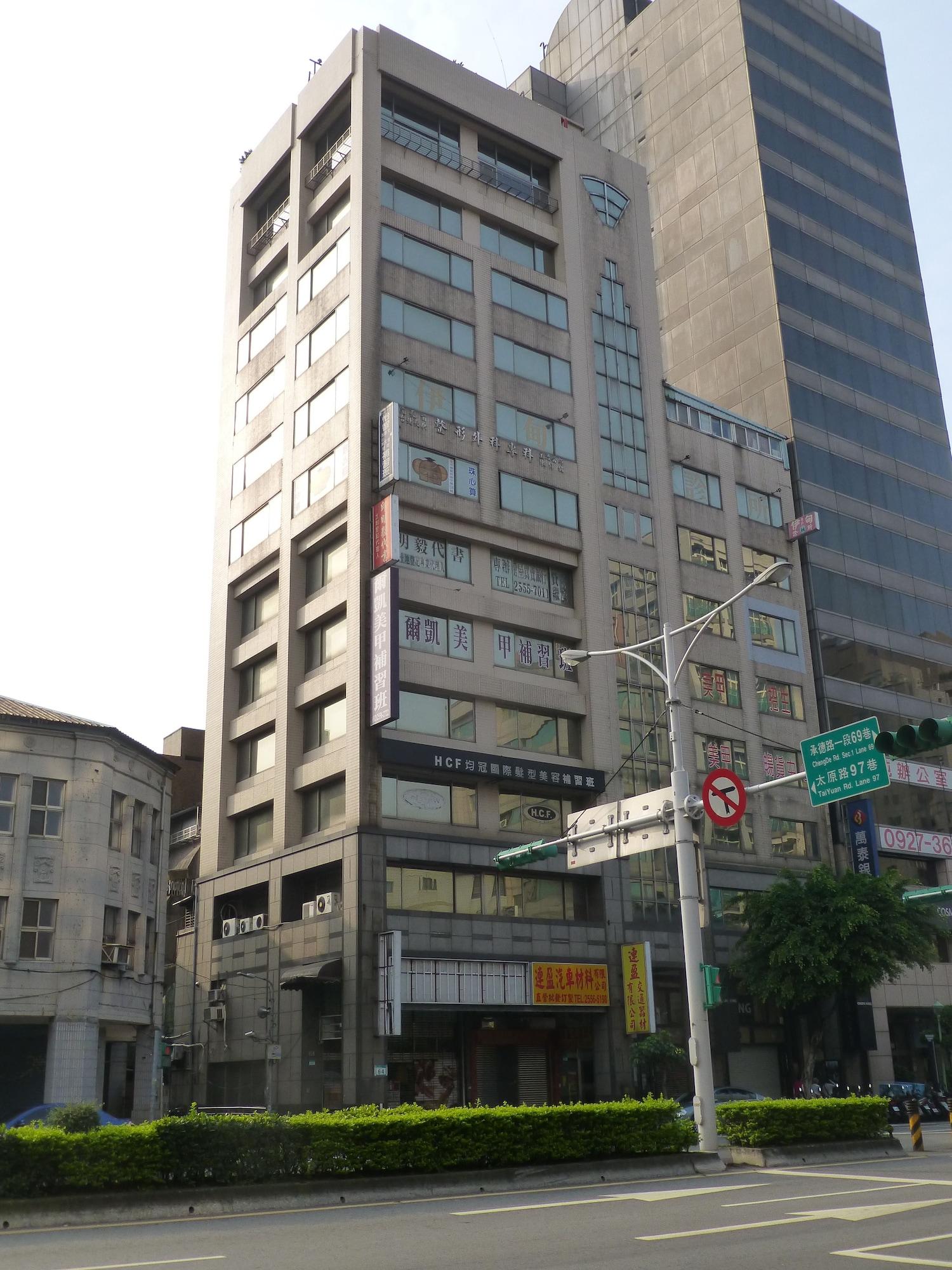Vista Exterior Easymind Guesthouse, Hostel in Taipei Main Station