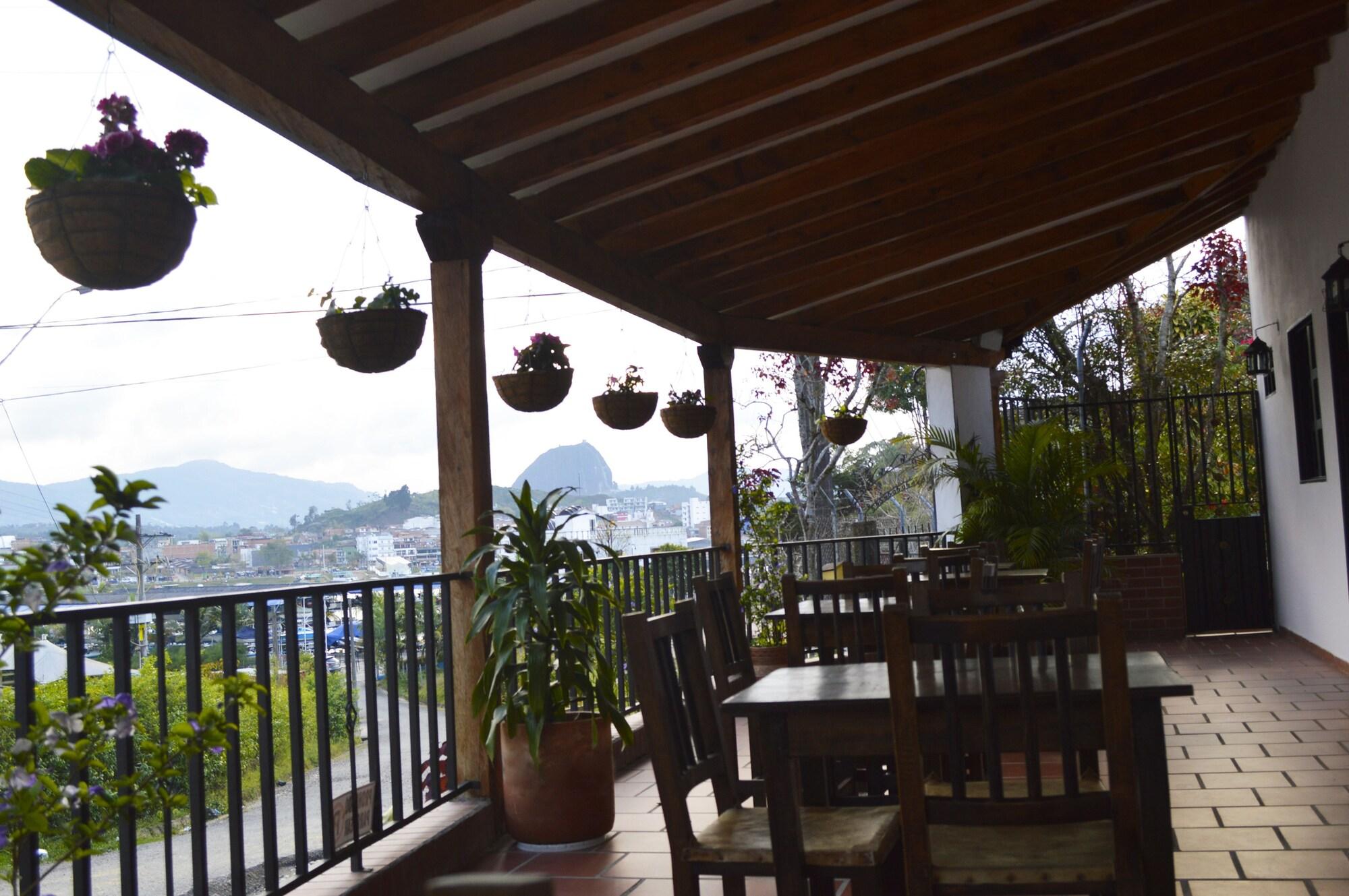 Vista Lobby Balcones de la Casona Hostel