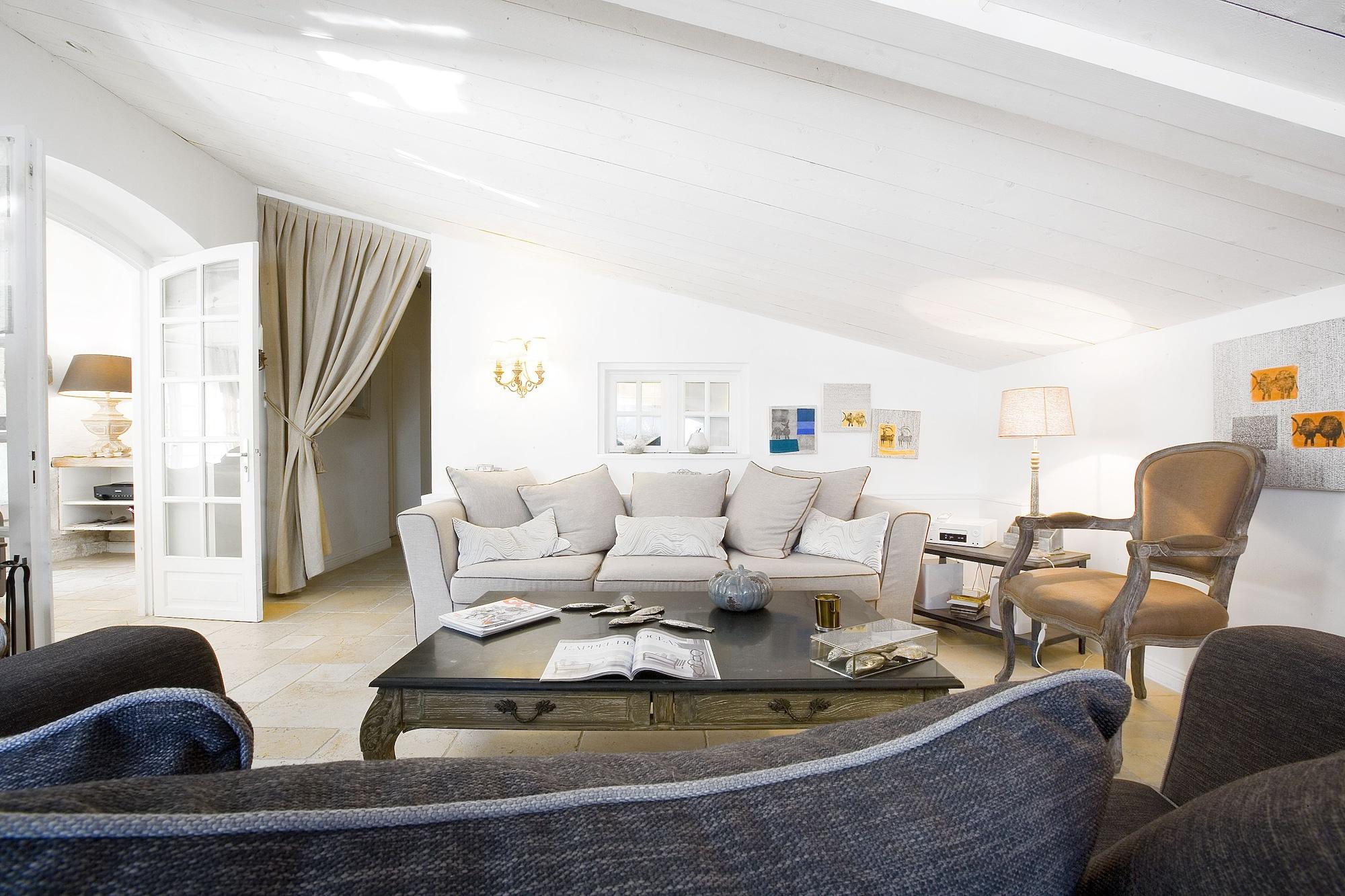 Vista Lobby Le Clos Saint-Martin Hôtel & Spa
