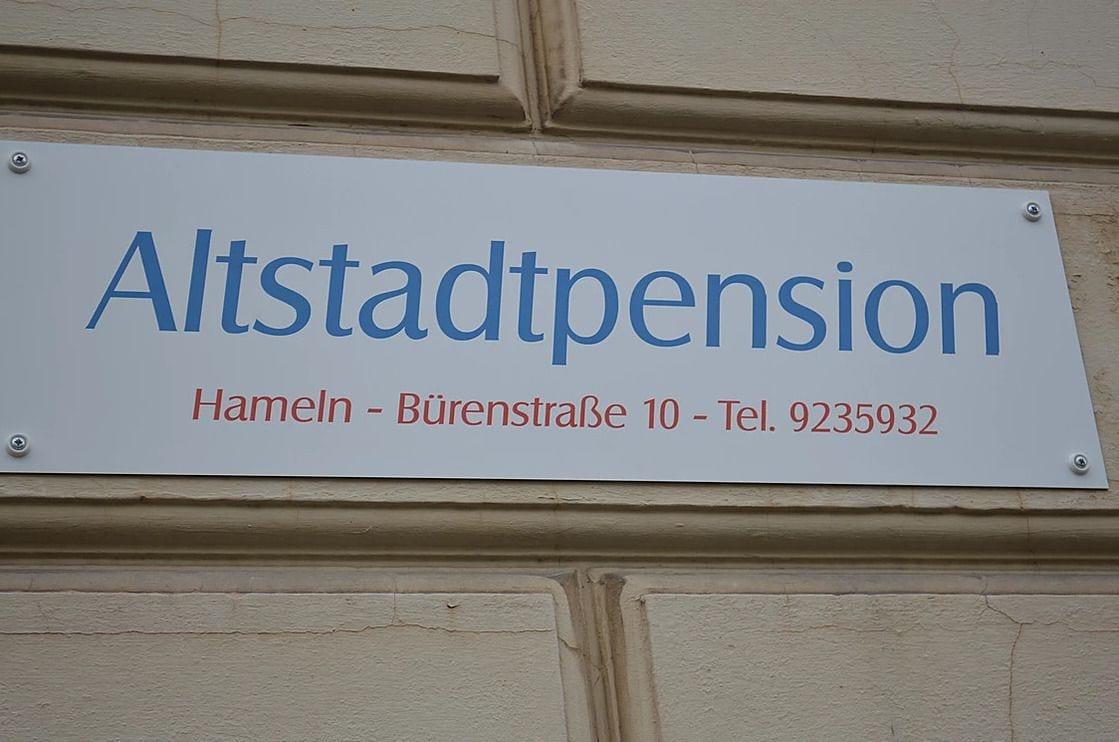 Vista Exterior Altstadtpension Hameln