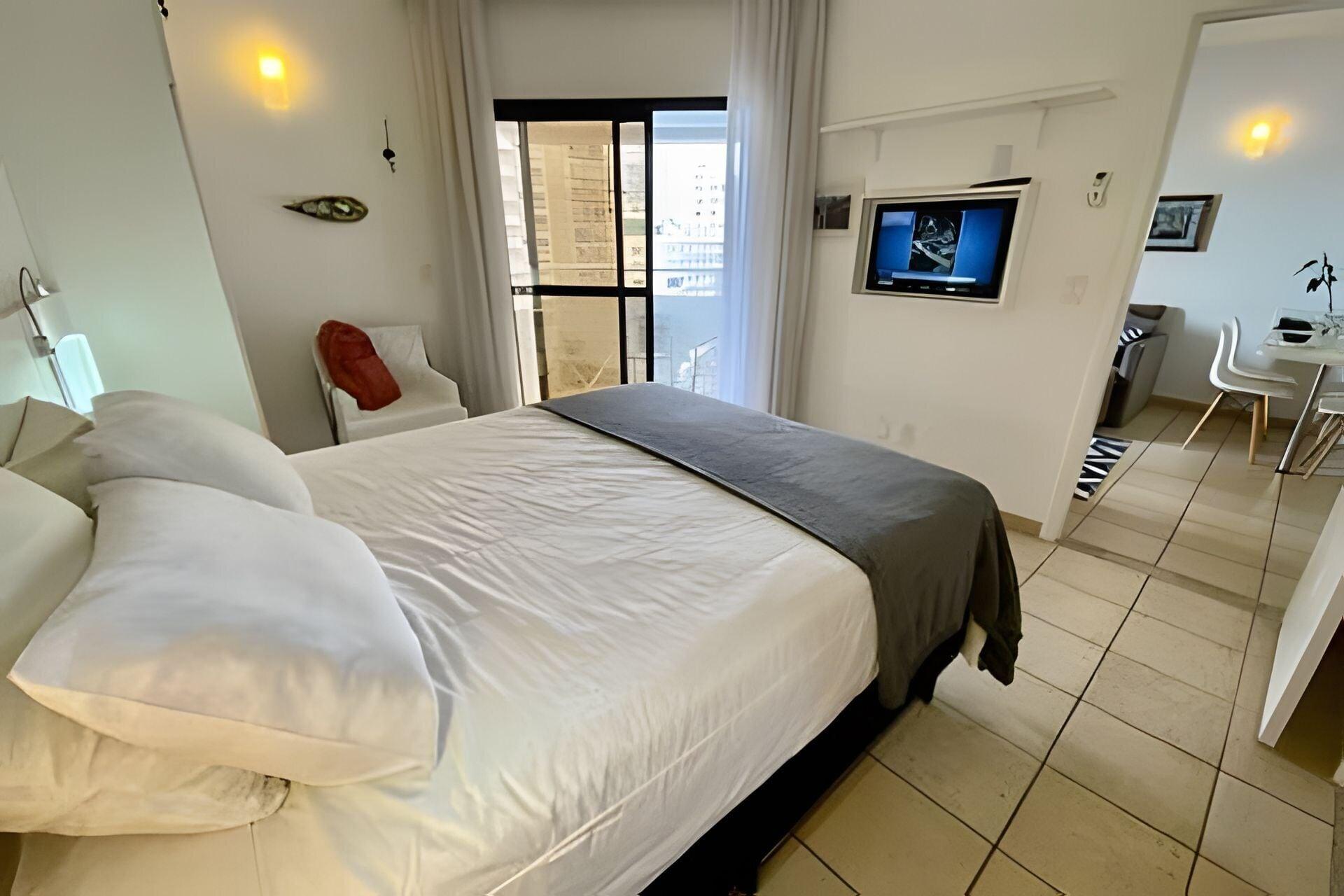 Habitación SHB Piscina vista mar e pé na areia