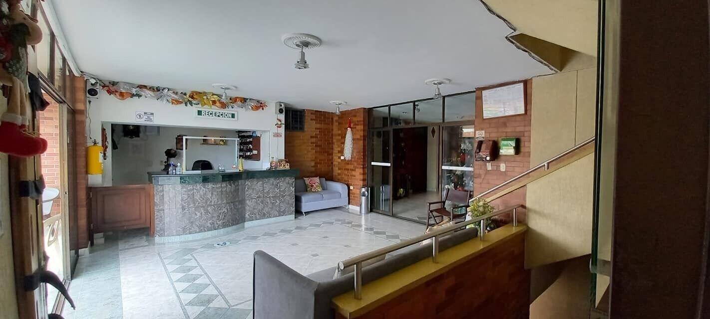 Vista Lobby Hotel La Posada del Viajero