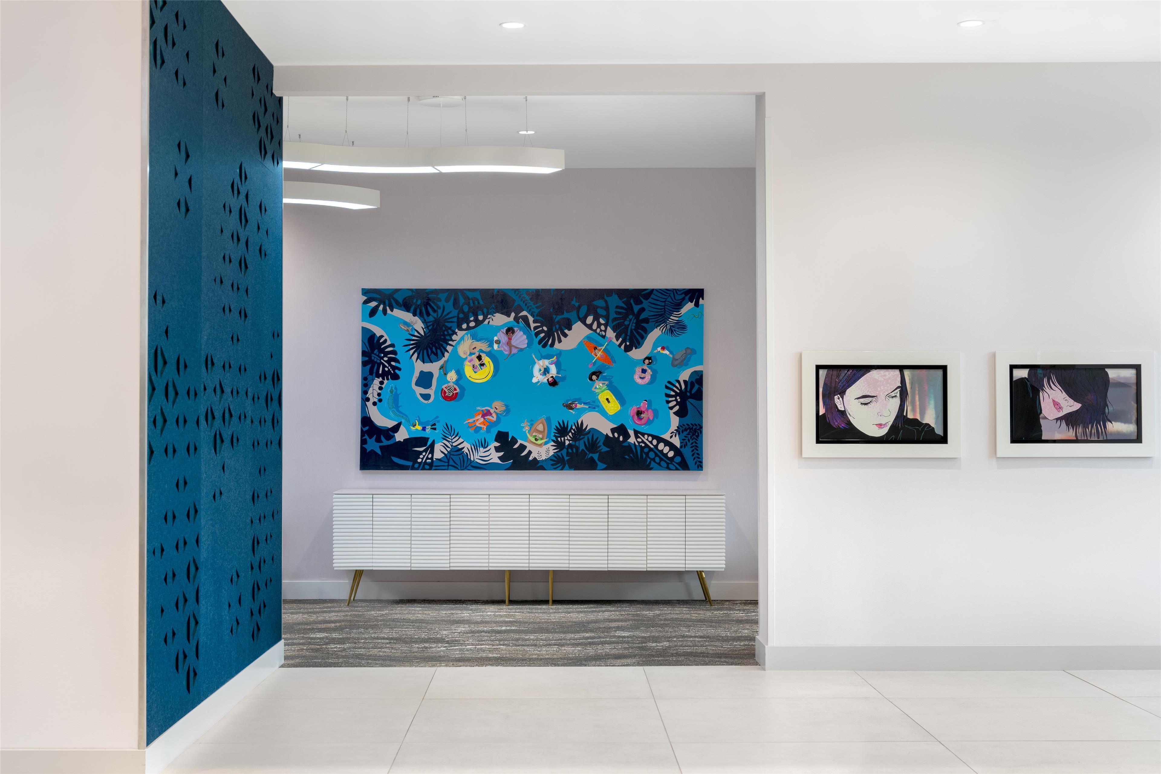 Vista Exterior Hilton Garden Inn Orlando I-4 Millenia Blvd Mall