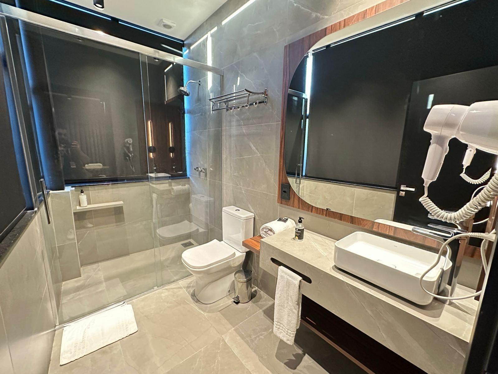 Comodidades do quarto Zallon Hotel Executivo