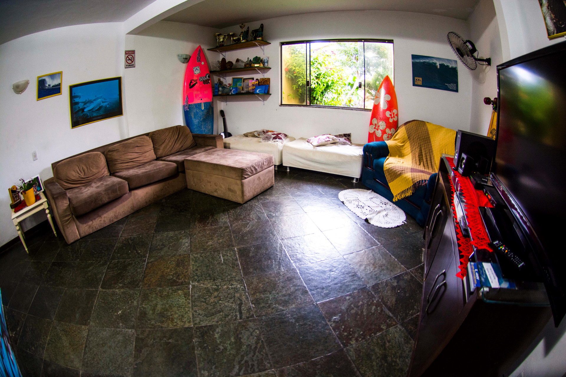 Sala de Reuniones Rio Surf House Hostel e Pousada