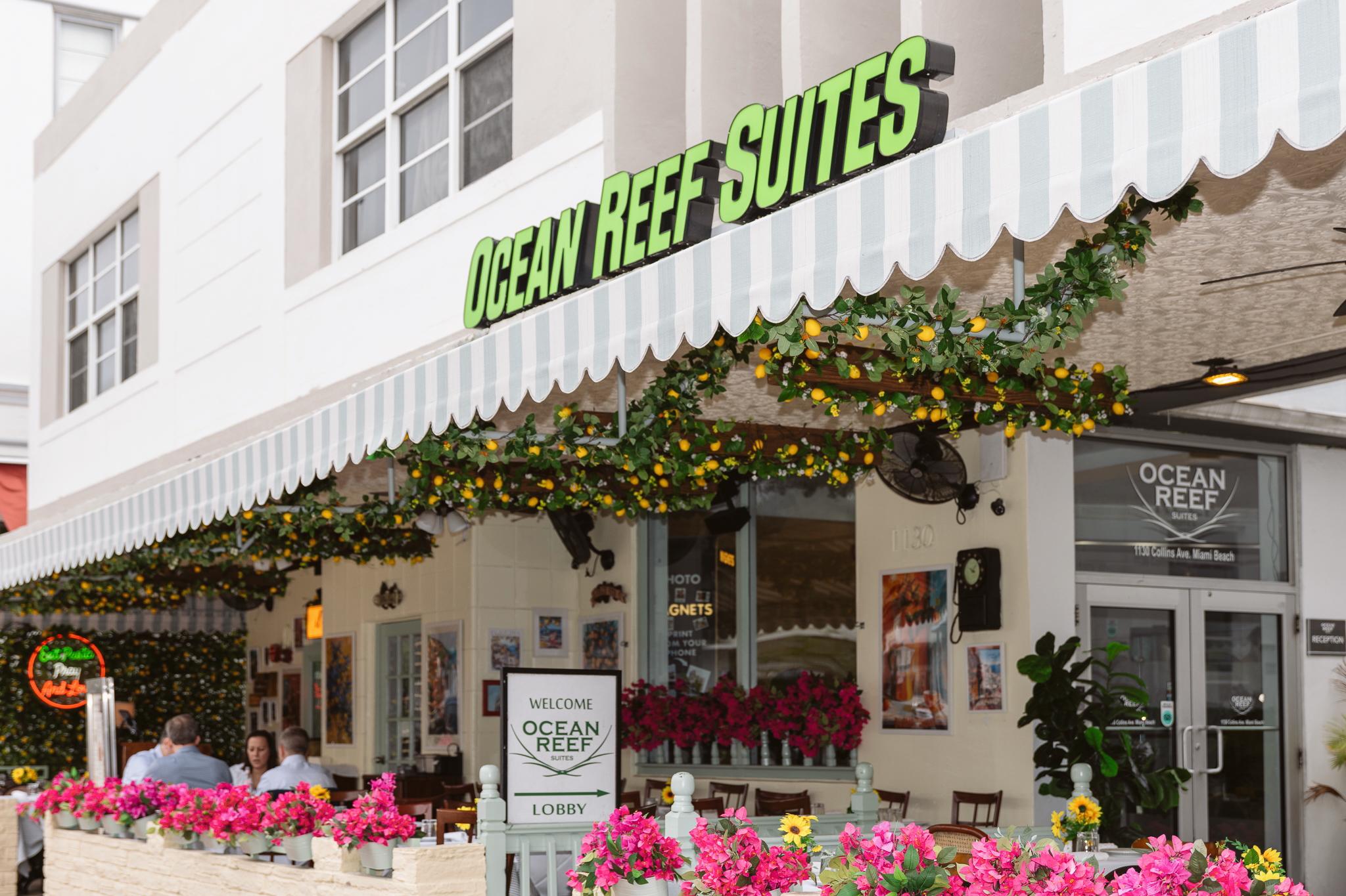 Vista Exterior Ocean Reef Suites, South Beach