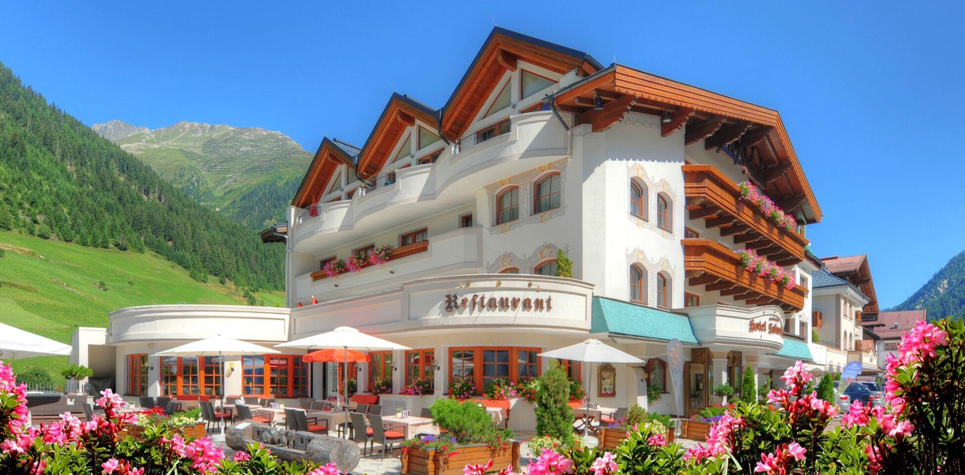 Vista Exterior Hotel Salnerhof Ischgl