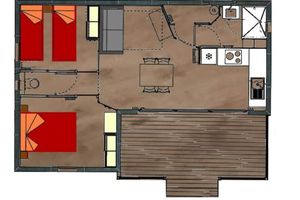 Alquiler Vacacional - Camping Le Verdoyant - Chalets