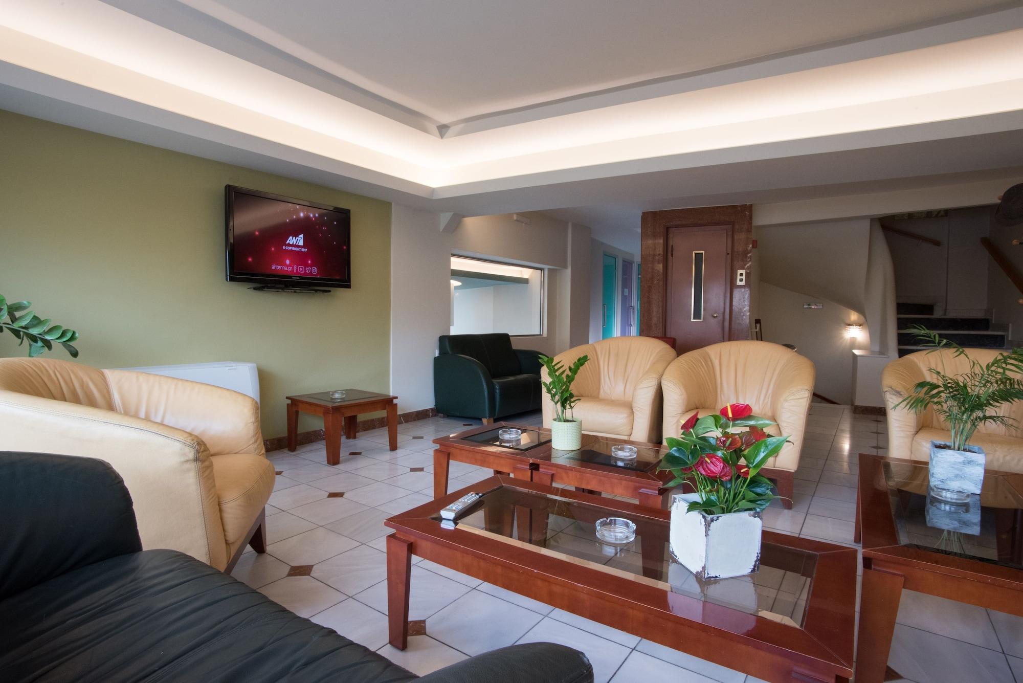 Vista Lobby Morfeas Hotel
