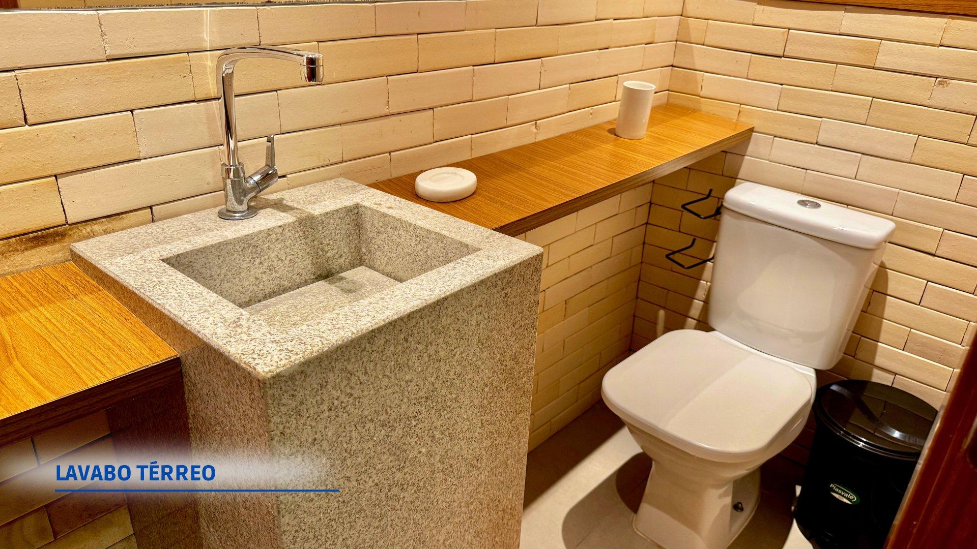 Baño Casa 602 Luxo e Conforto na Praia do Forte