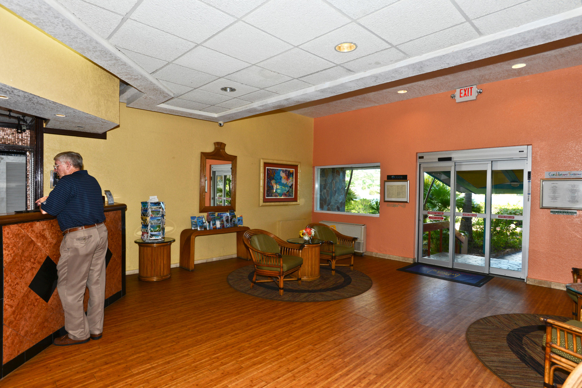 Vista Lobby Lindbergh Bay Hotel and Villas