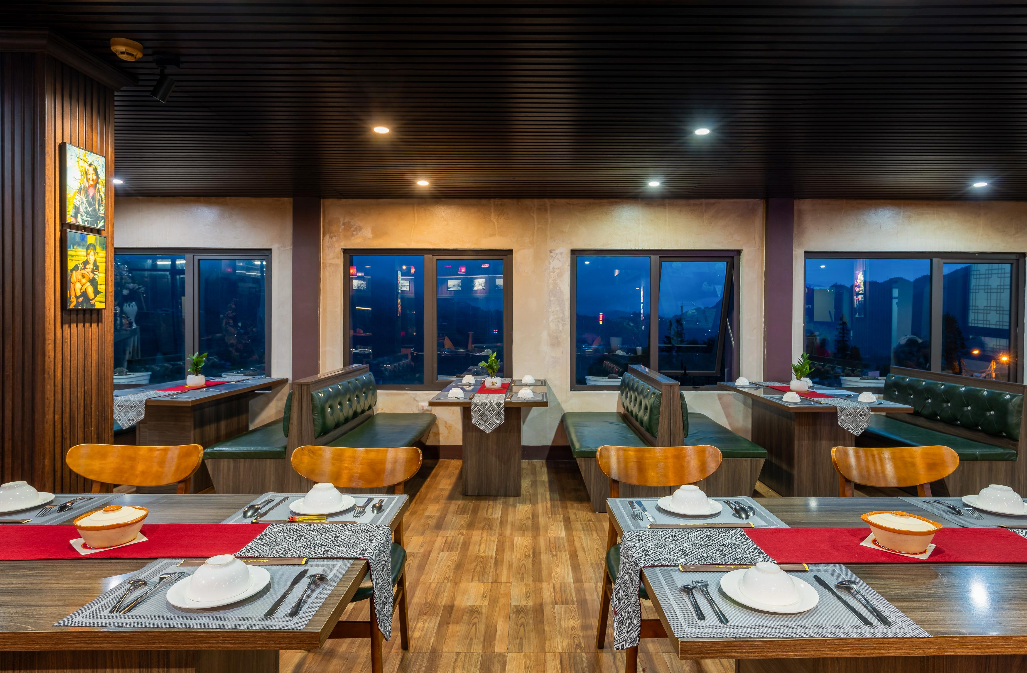 Restaurant Sapa J&k Homestay And Swimming Pool