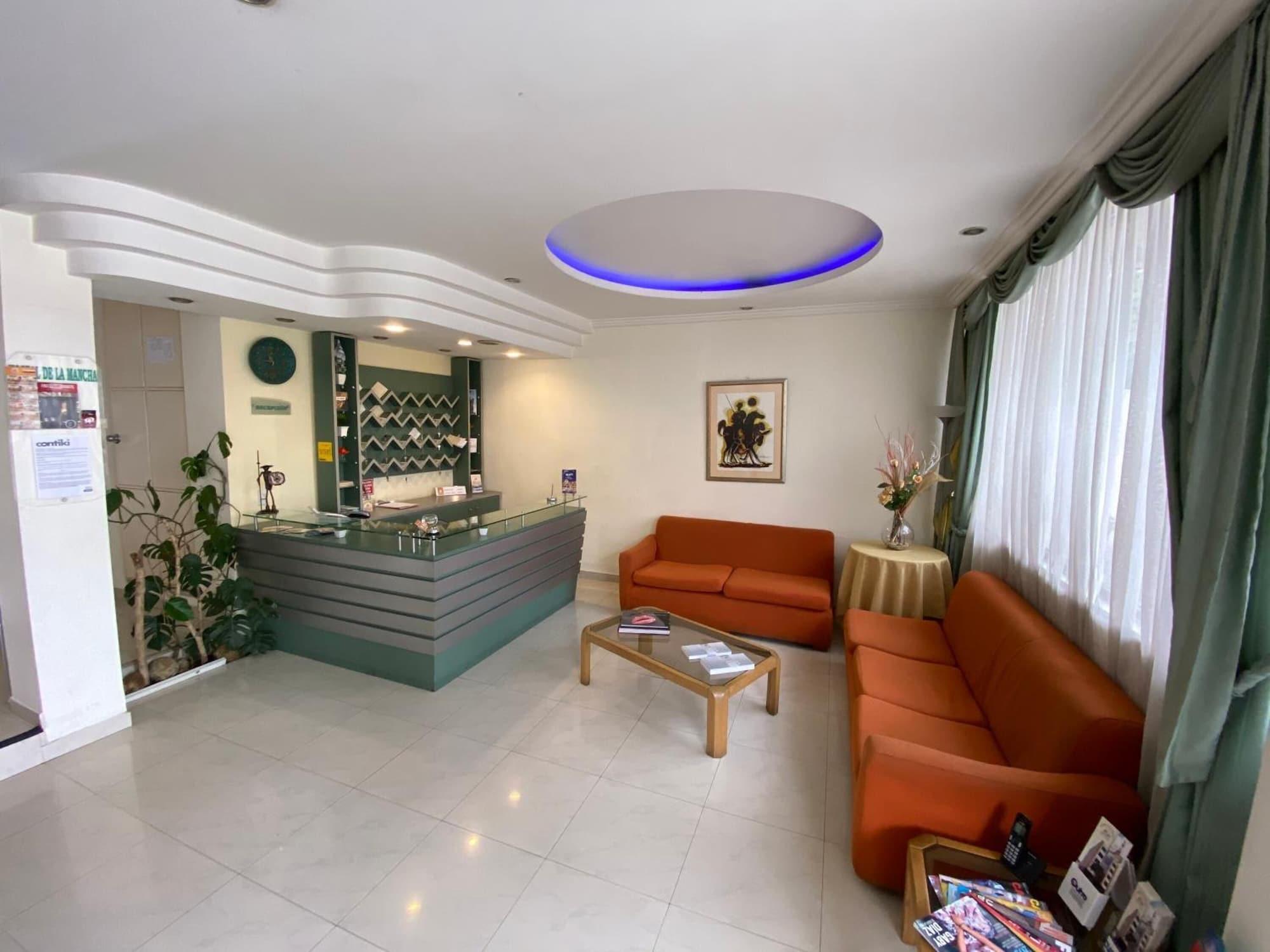 Vista Lobby Hostal de la Mancha