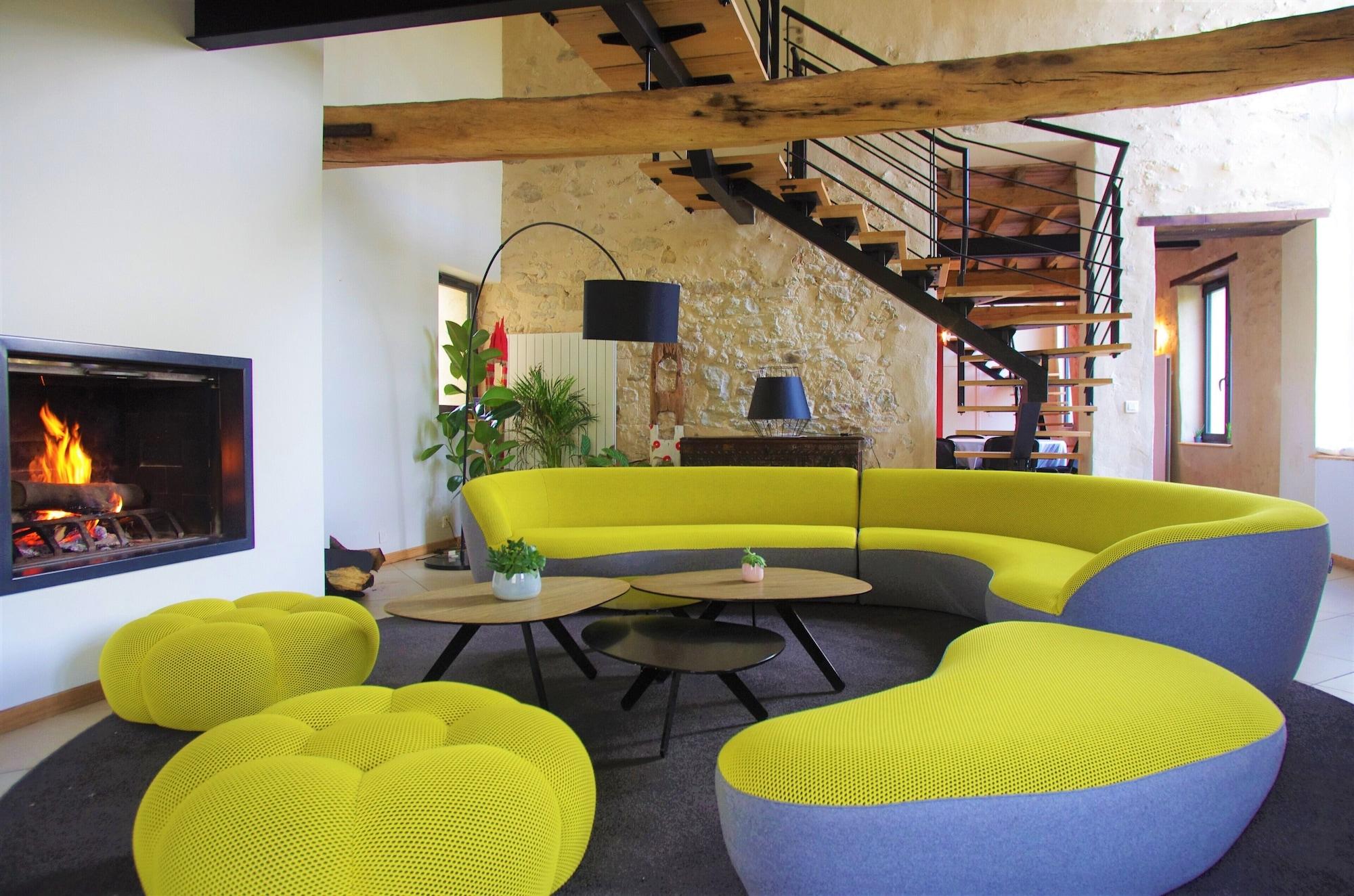 Vista Lobby Maison d'Hôtes Les Herbes Folles