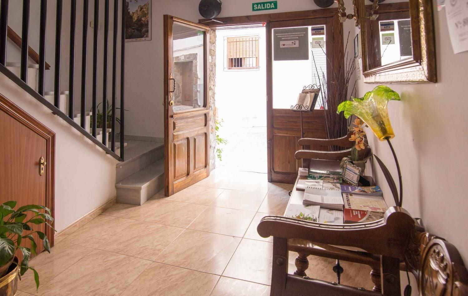 Vista Lobby Hostal Alba Taruta