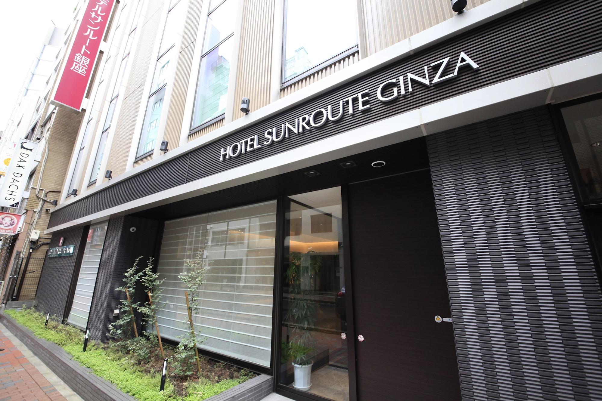 Vista Exterior Hotel Sunroute Ginza