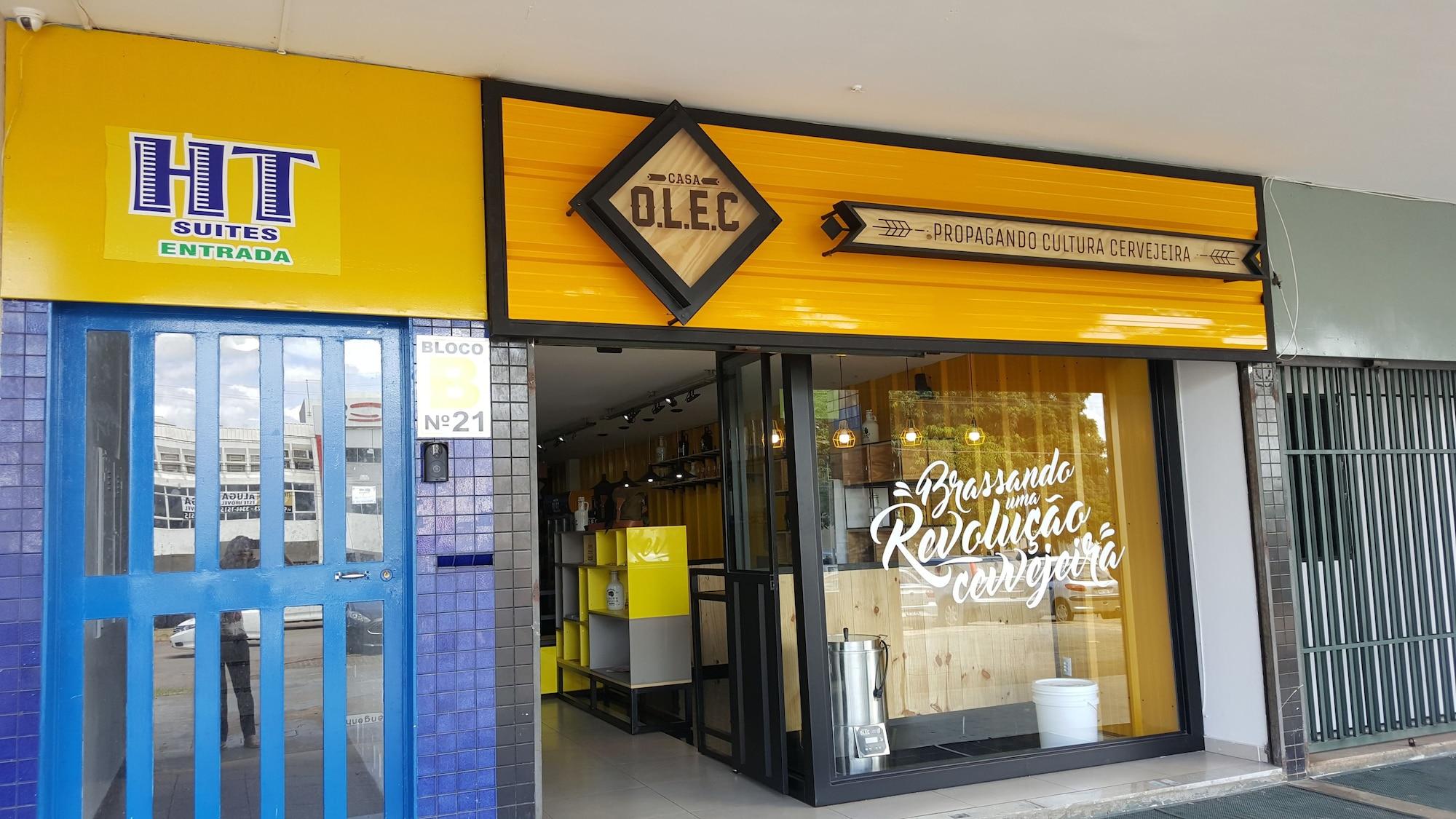 Vista do lobby HT Suites Mobiliadas