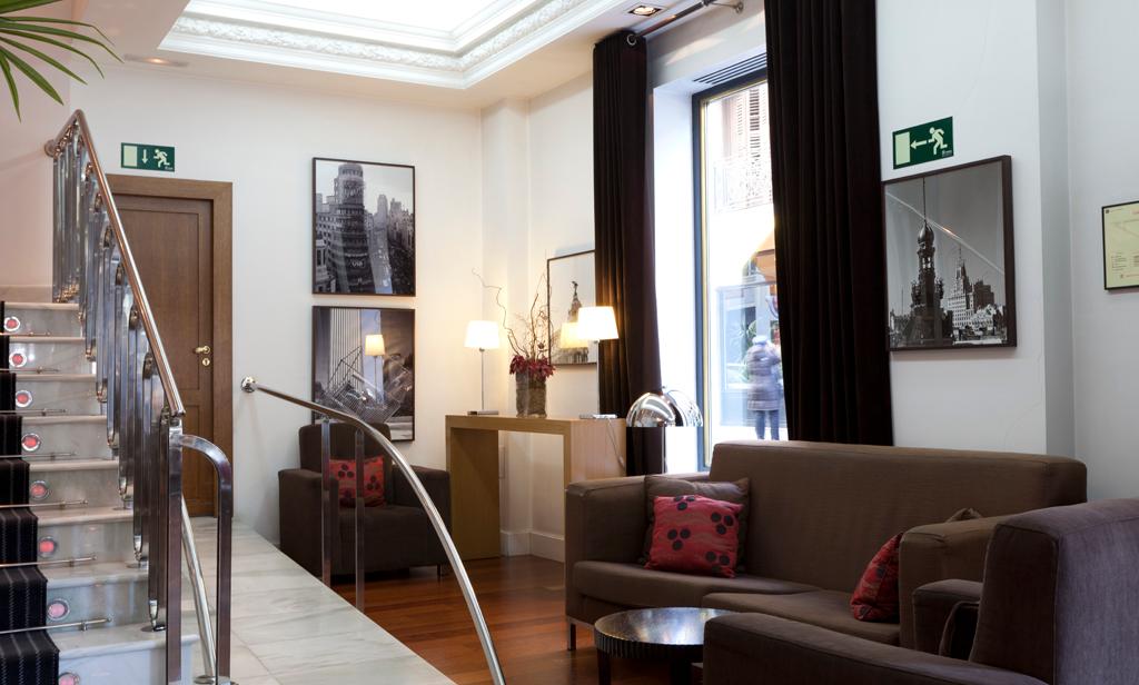 Vista Lobby Hotel Quatro Puerta Del Sol