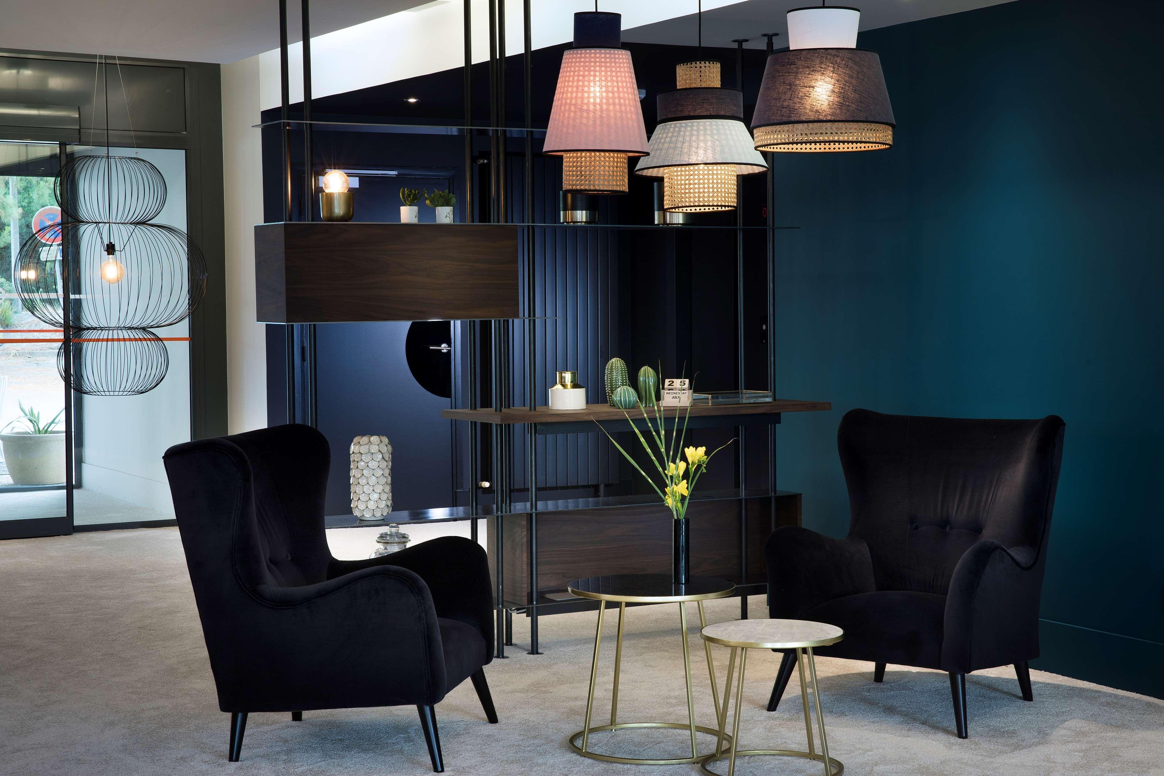 Vista Lobby Best Western Plus Hotel Les Rives Du Ter