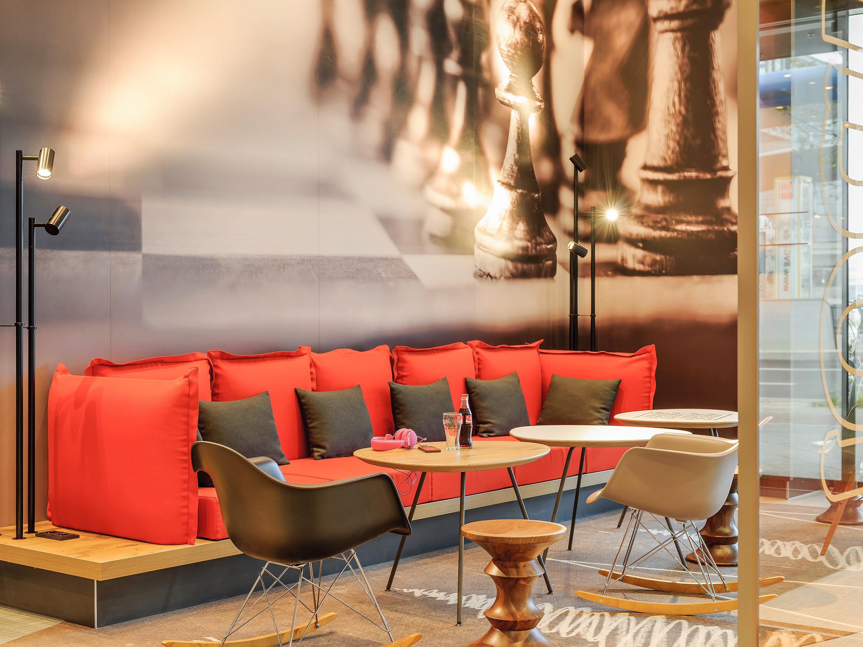 Vista Lobby ibis Berlin Hauptbahnhof