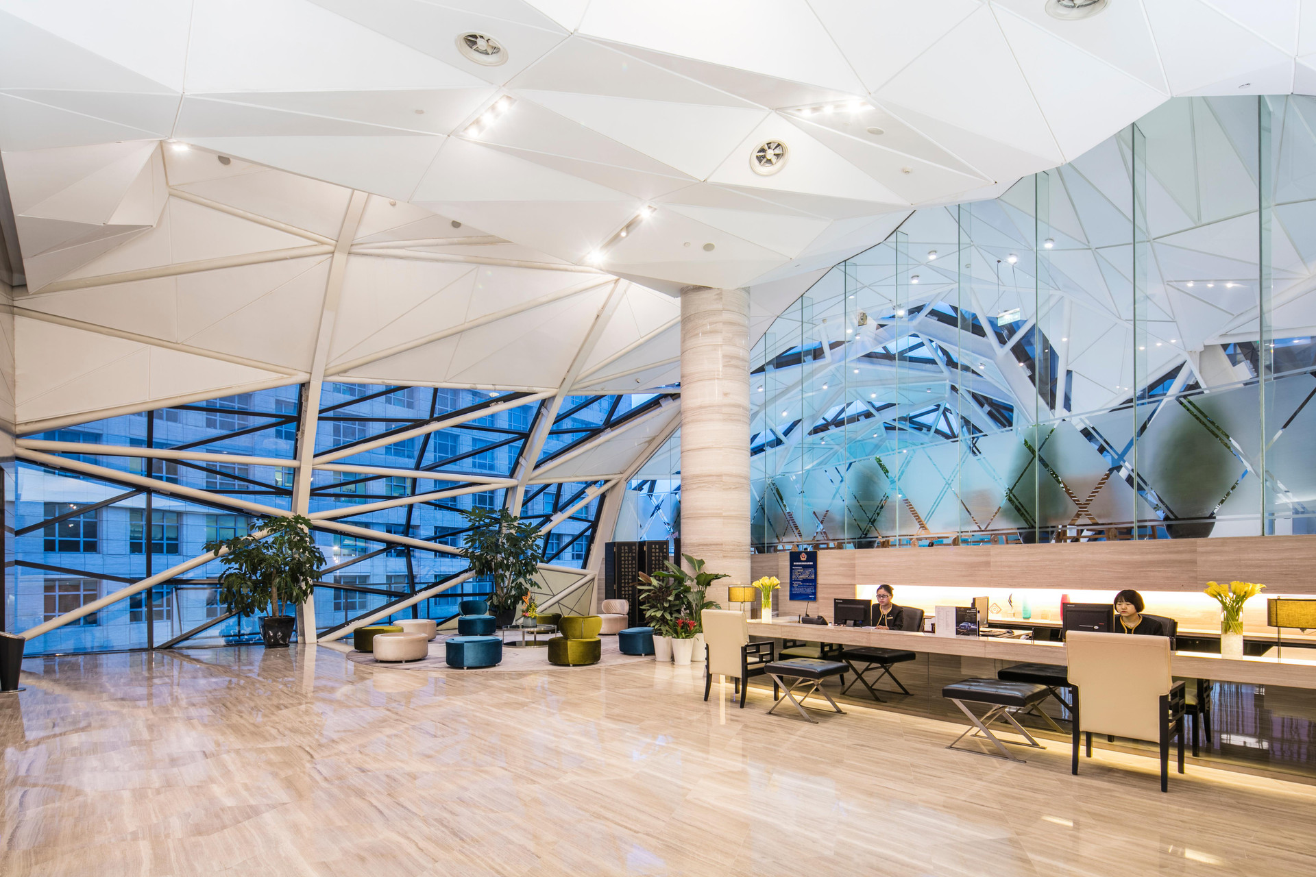 Vista Lobby Ascott Raffles City Beijing