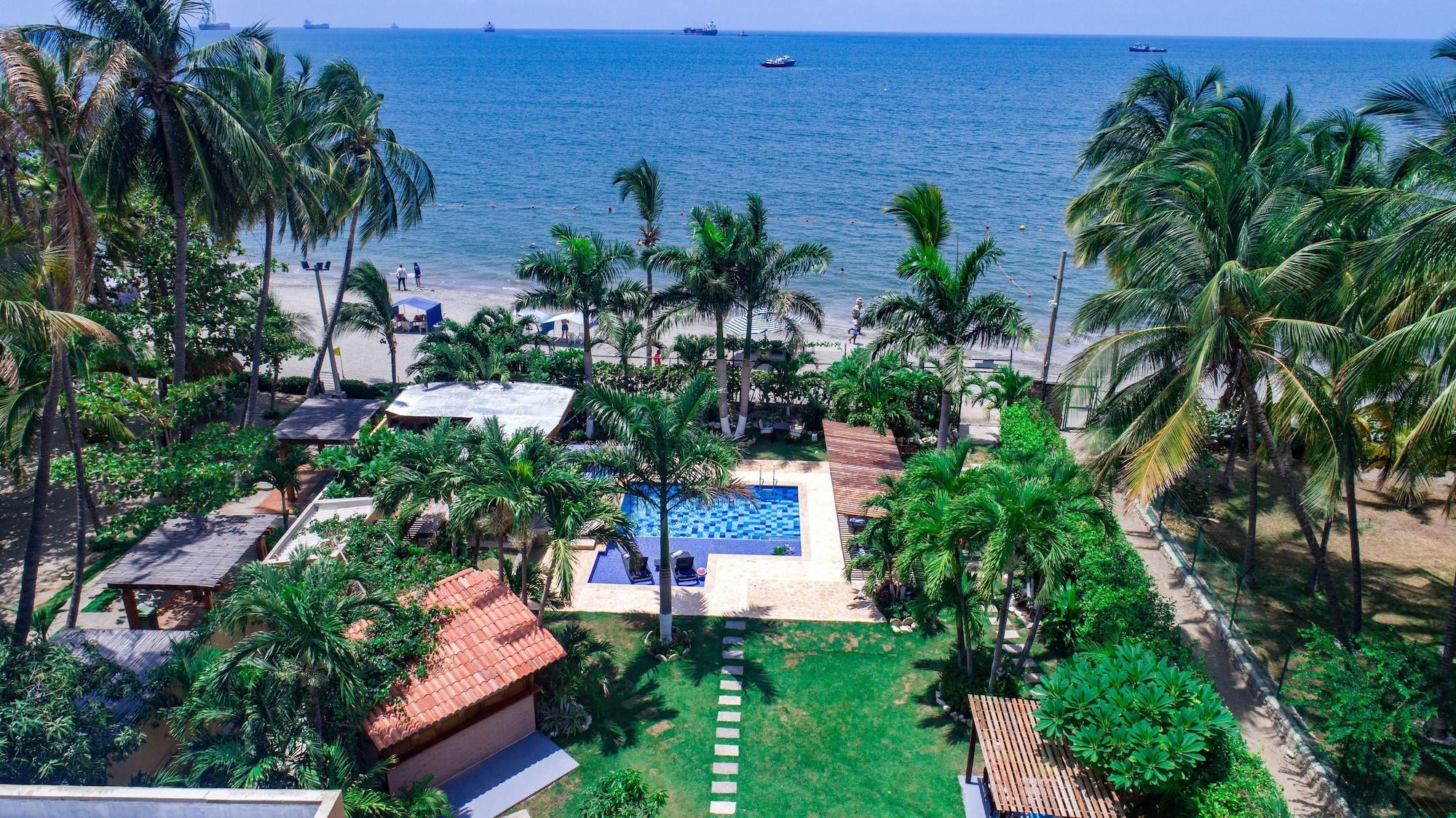Vista Piscina Casa Verano Beach Hotel - Adults Only