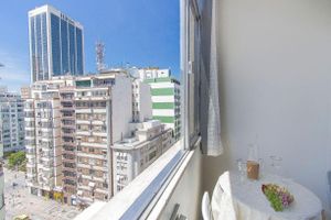 Alquiler Vacacional - Line Rio: Copacabana Studio Vista Lateral Mar, Smart TV 50'', WIFI 220mbps (CP01-034T)