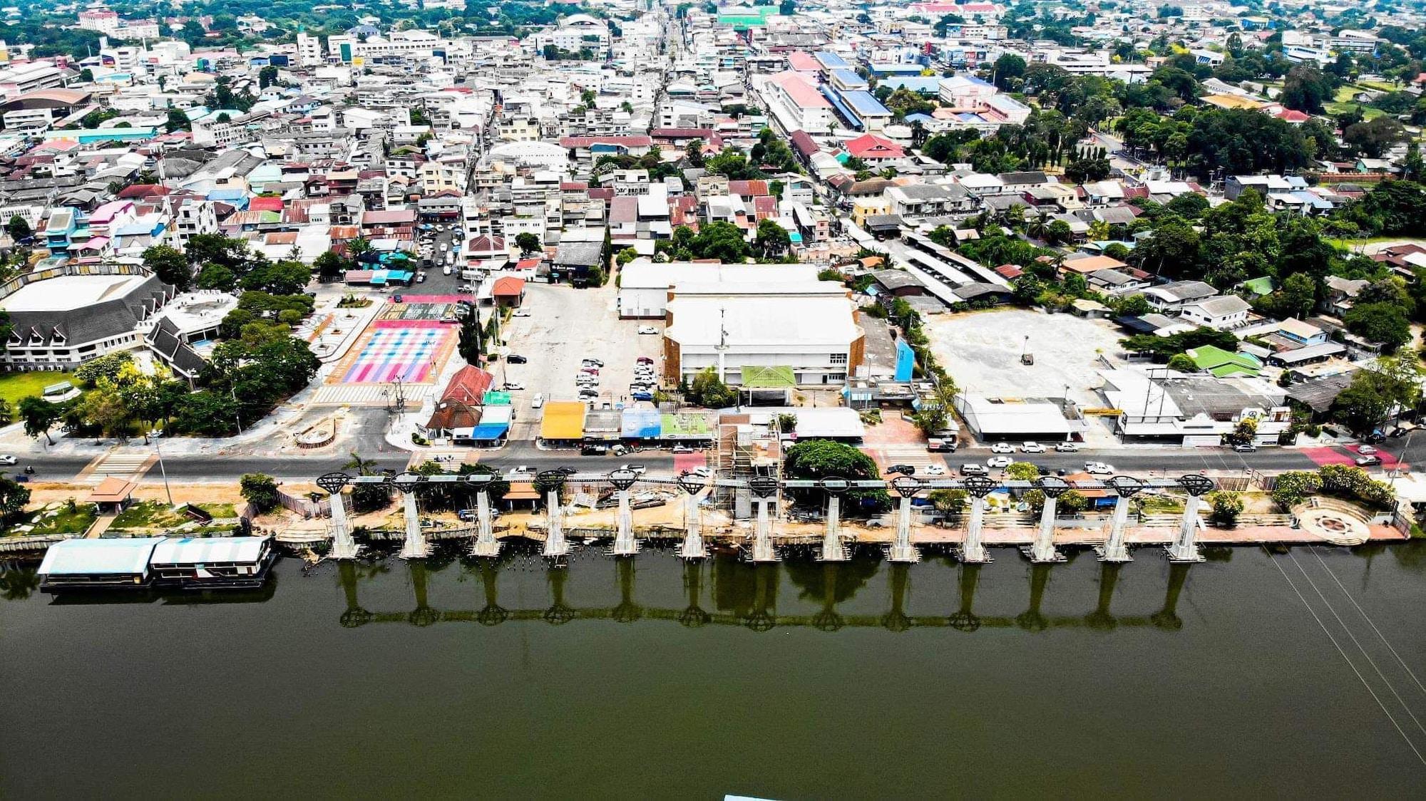 Vista Exterior A and S Residence Kanchanaburi