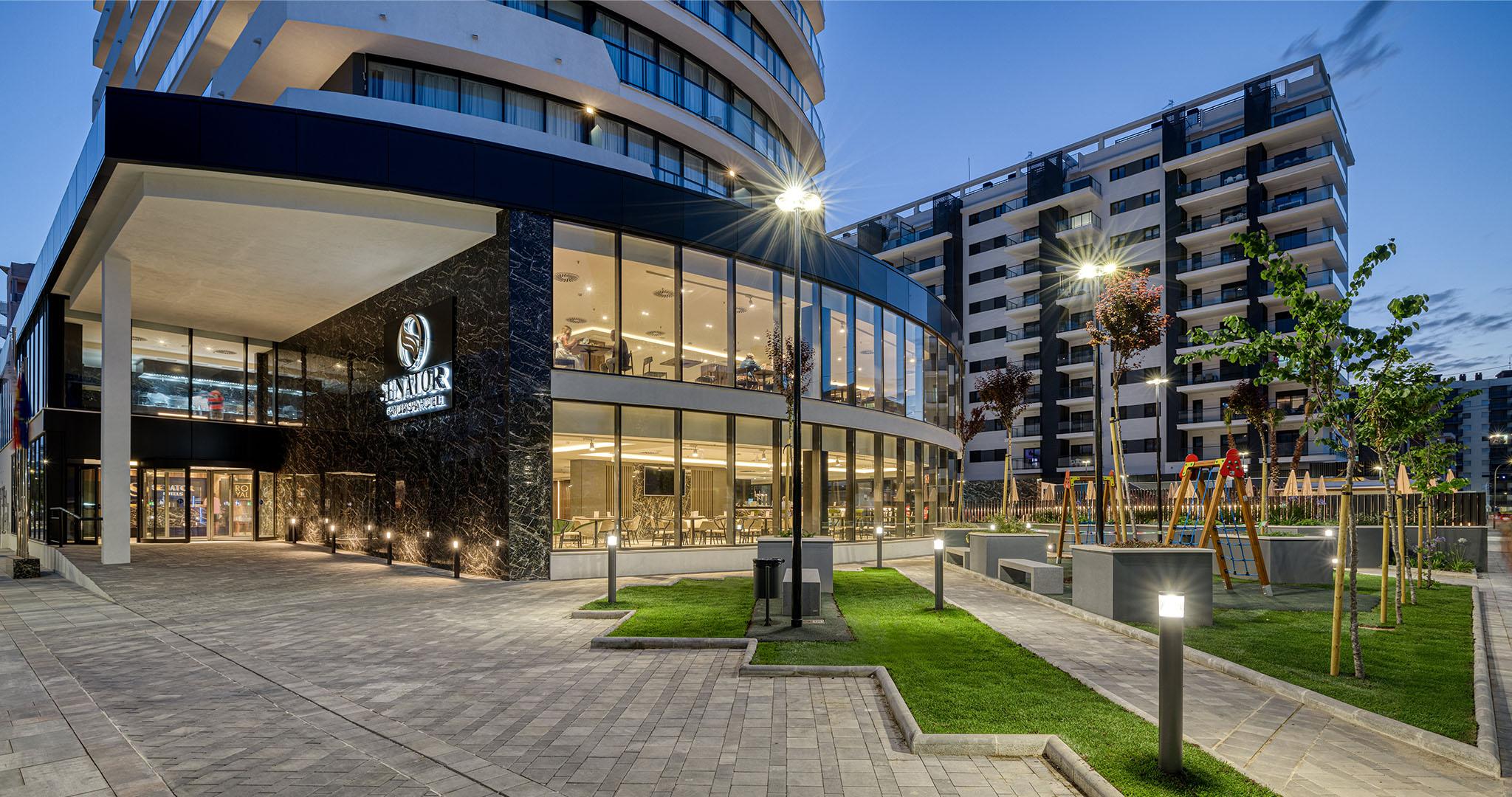 Vista Exterior Senator Gandia Hotel