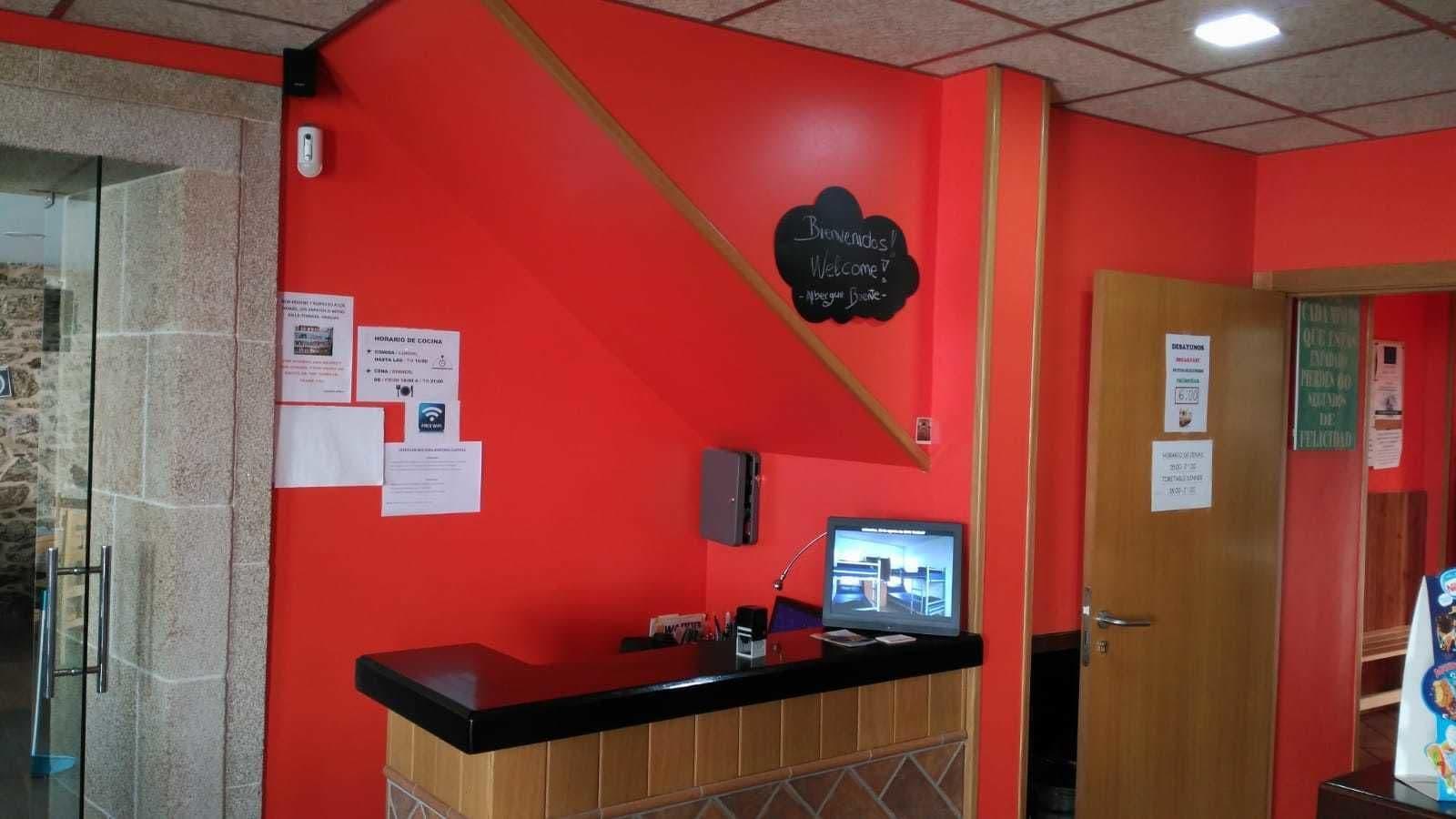 Vista Lobby Albergue Boente - Hostel